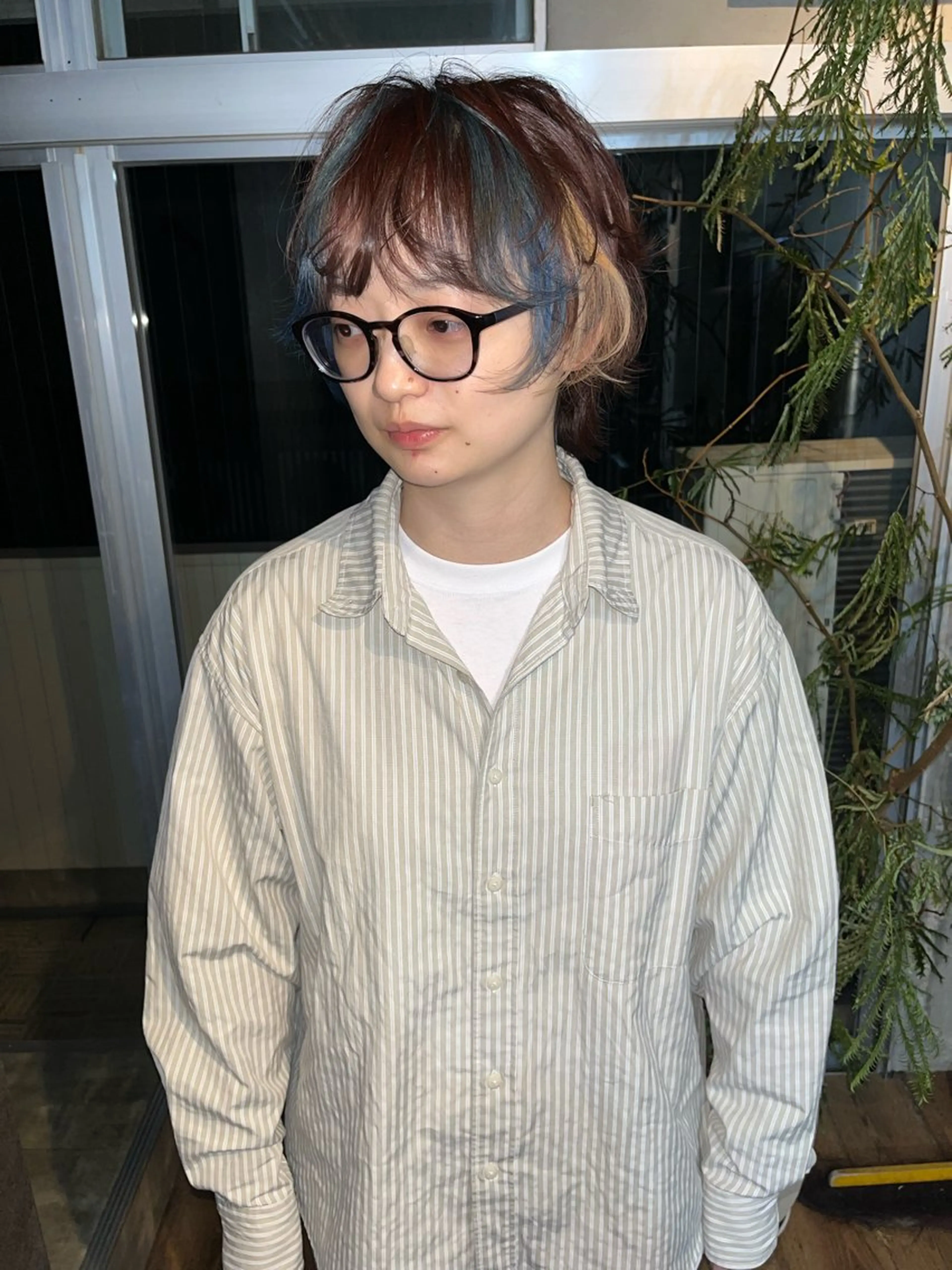 ショート カラー カット ヘアカラー ﾊｲﾄｰﾝ/ｼｮｰﾄ 村上淳乃🐥のヘアスタイル