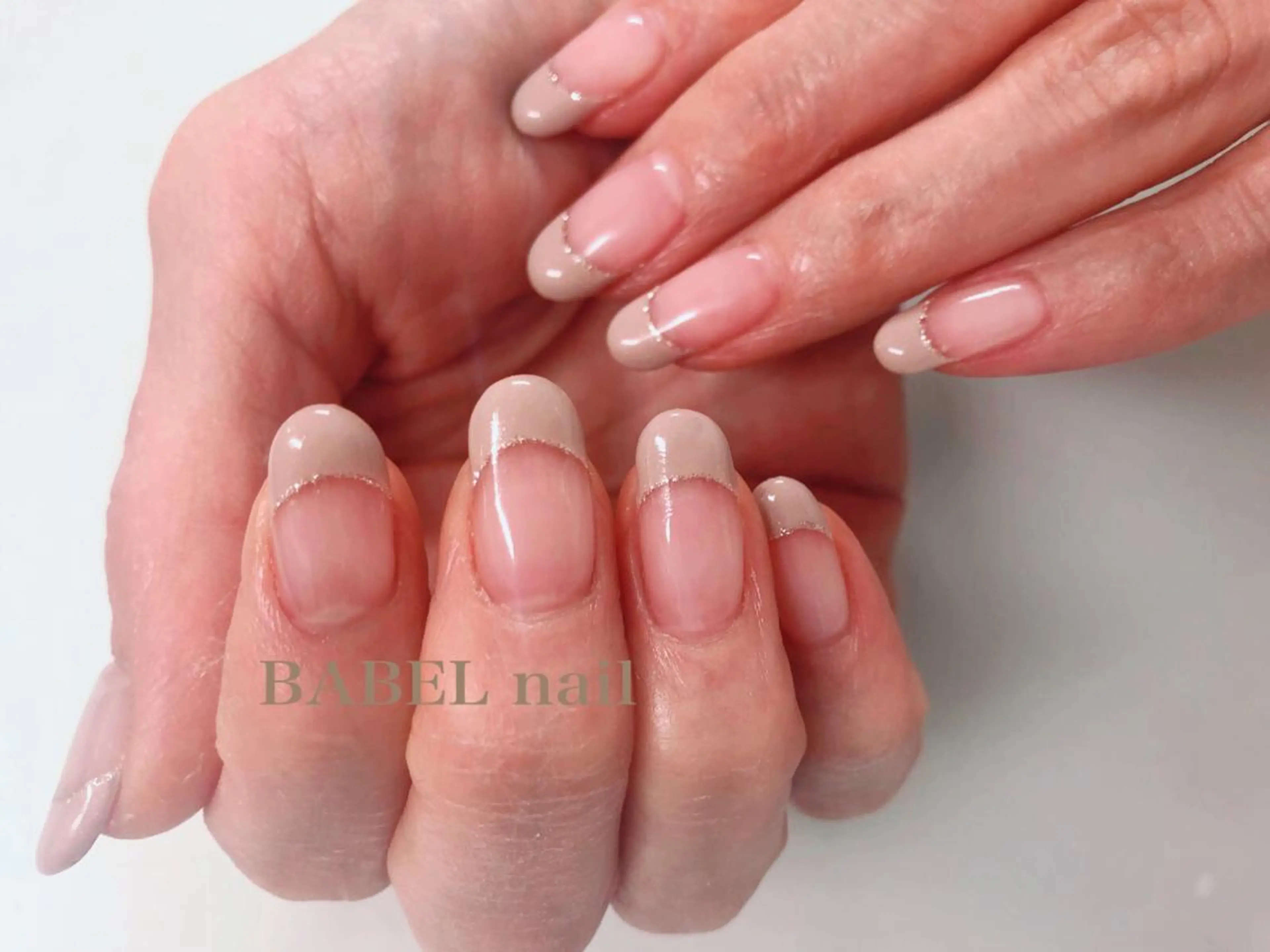 ネイル ハンドネイル 江戸川橋✨BABEL 【バベル】大人可愛いのネイルデザイン