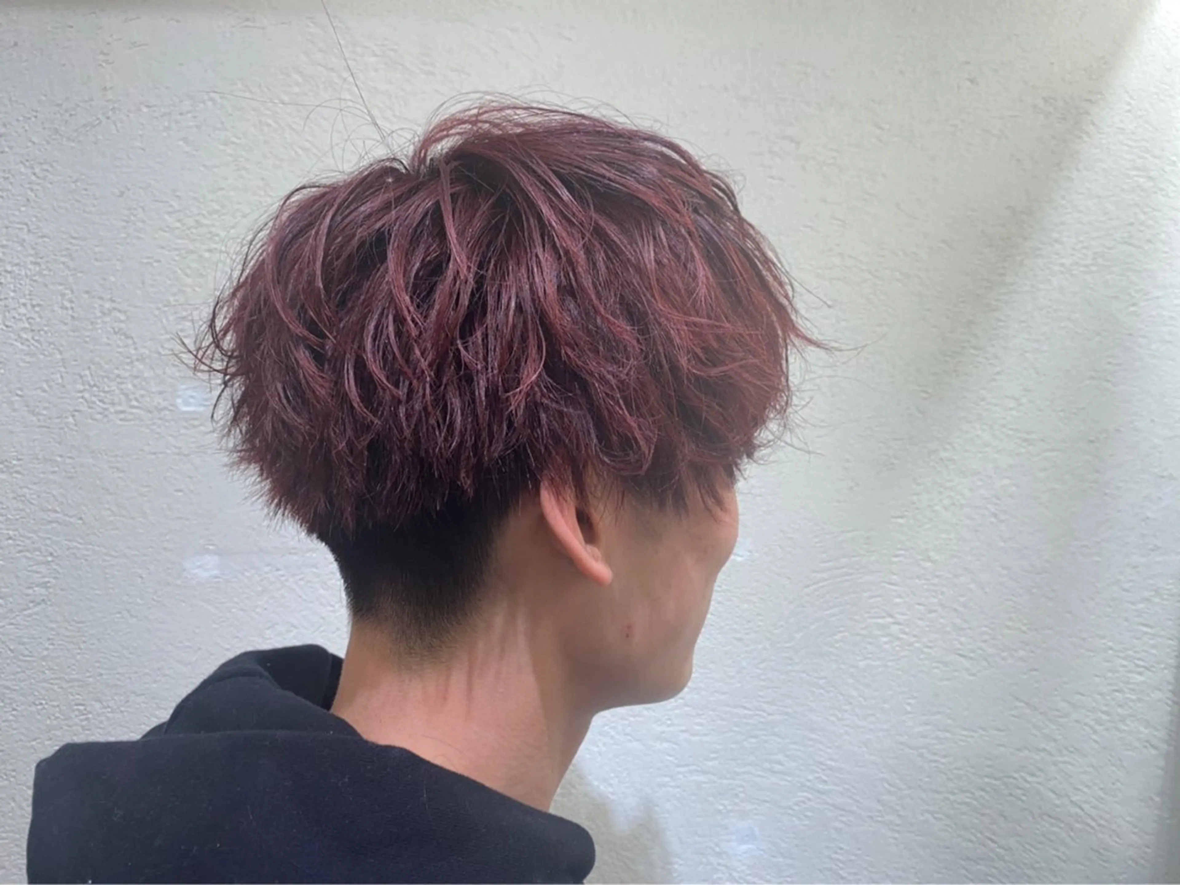 メンズ カット ヘアカラー ボブスタイル/ 透明感カラー/八幡のヘアスタイル