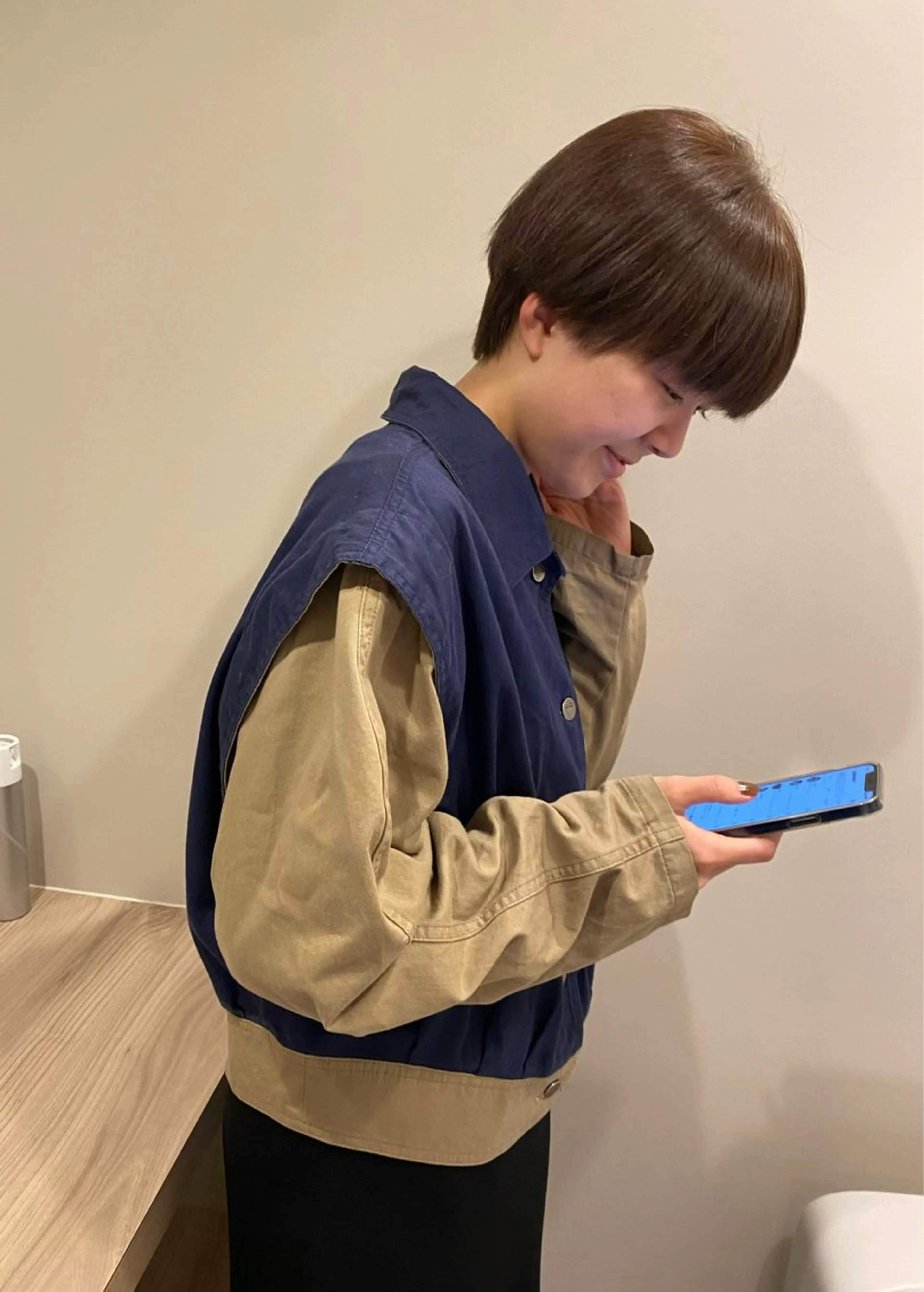 ショート メンズパーマ💈藤田 晃志のヘアスタイル