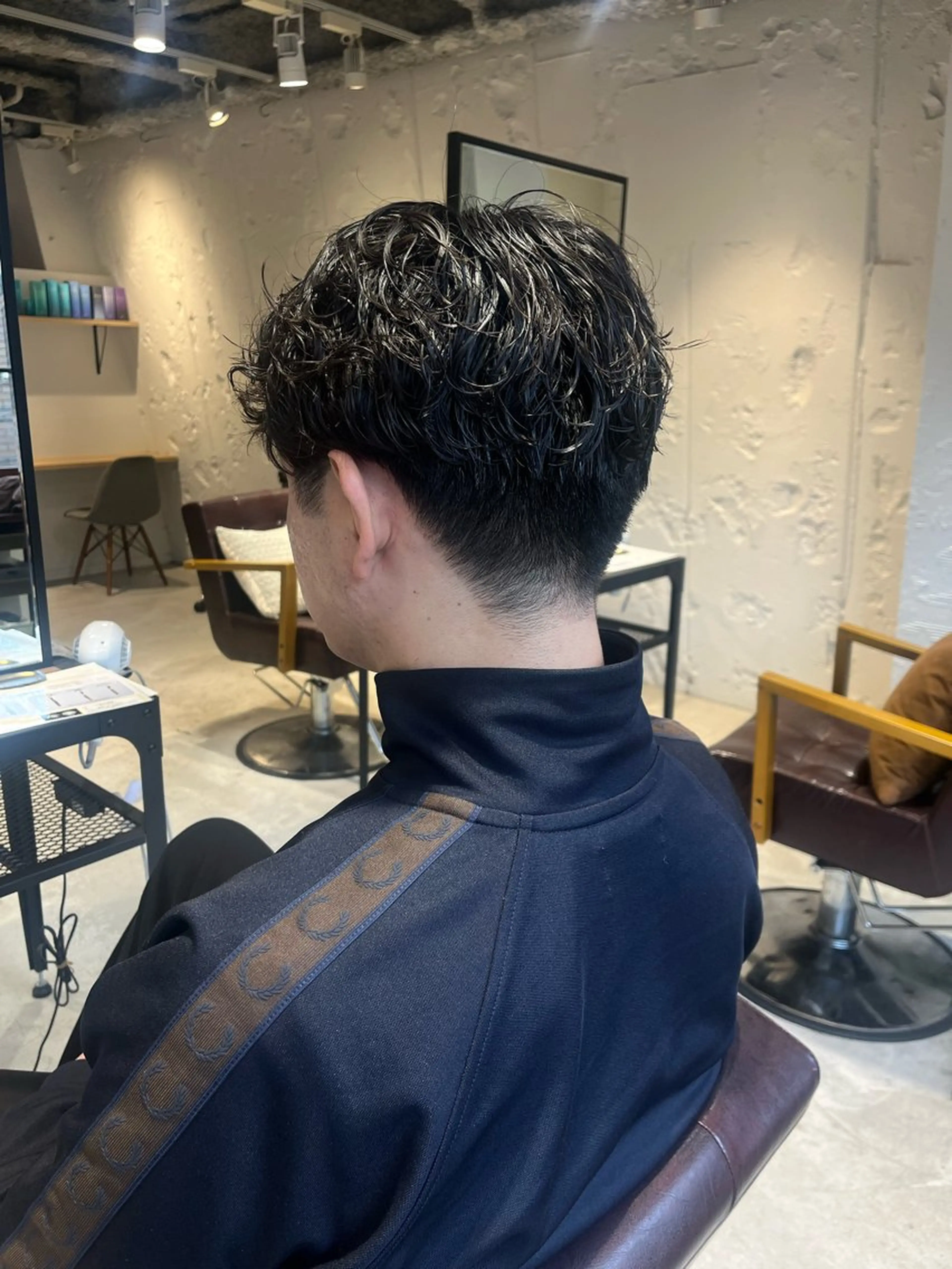パーマ メンズ メンズパーマ カット パーマ カットモデル募集/ 石川絢佳🍓⸝⸝꙳のヘアスタイル