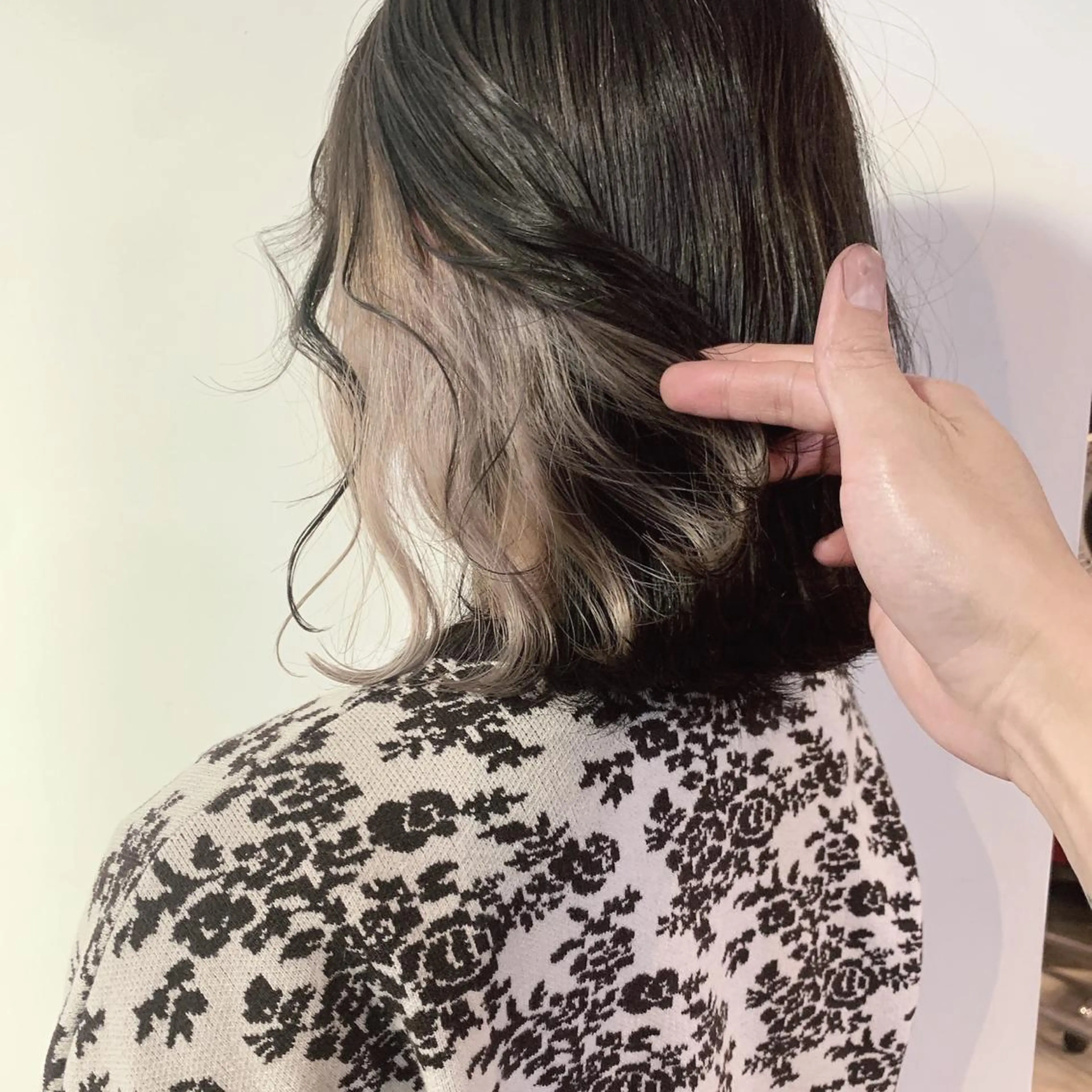 カラー なかの たくみのヘアスタイル
