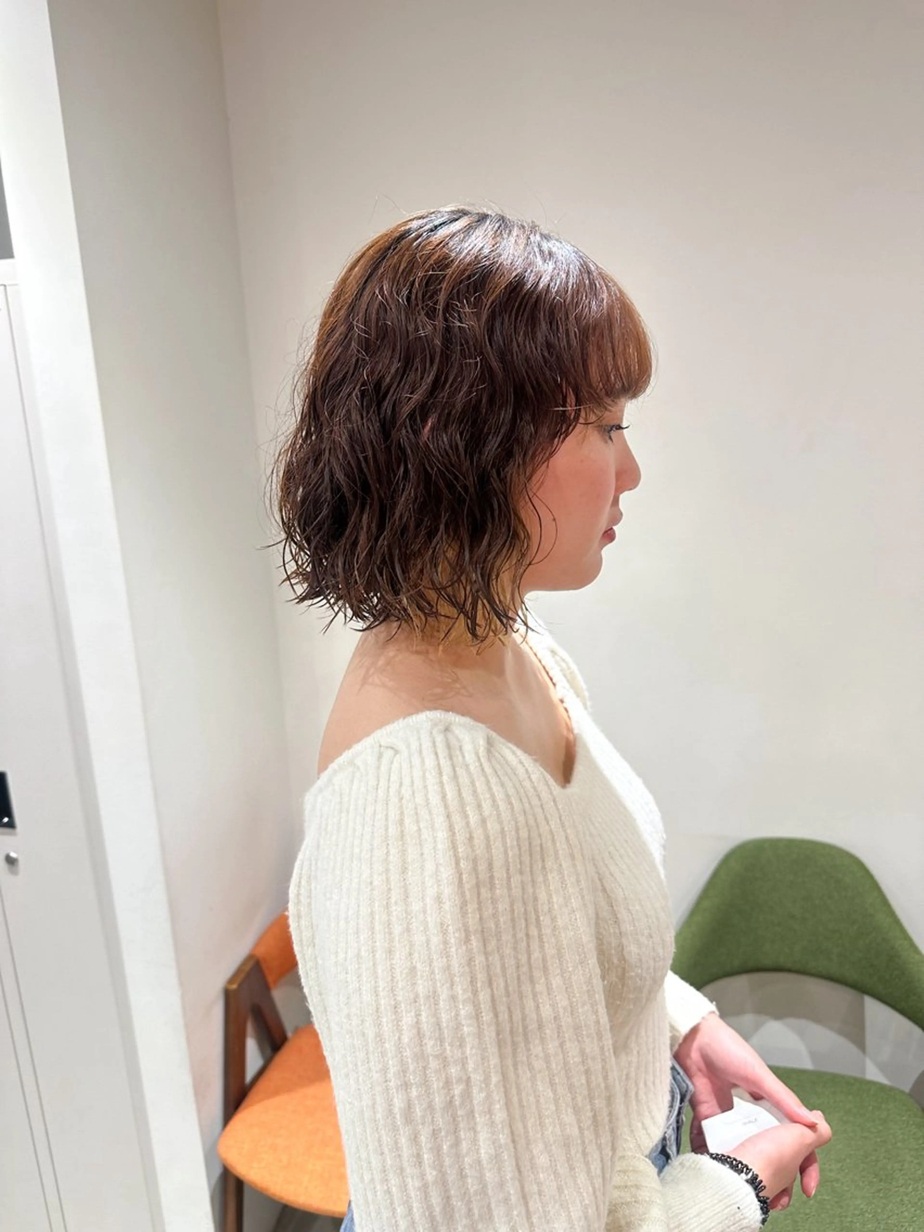 ショート カット パーマ 🫧もも🫧 ／パーマ/似合わせ/のヘアスタイル