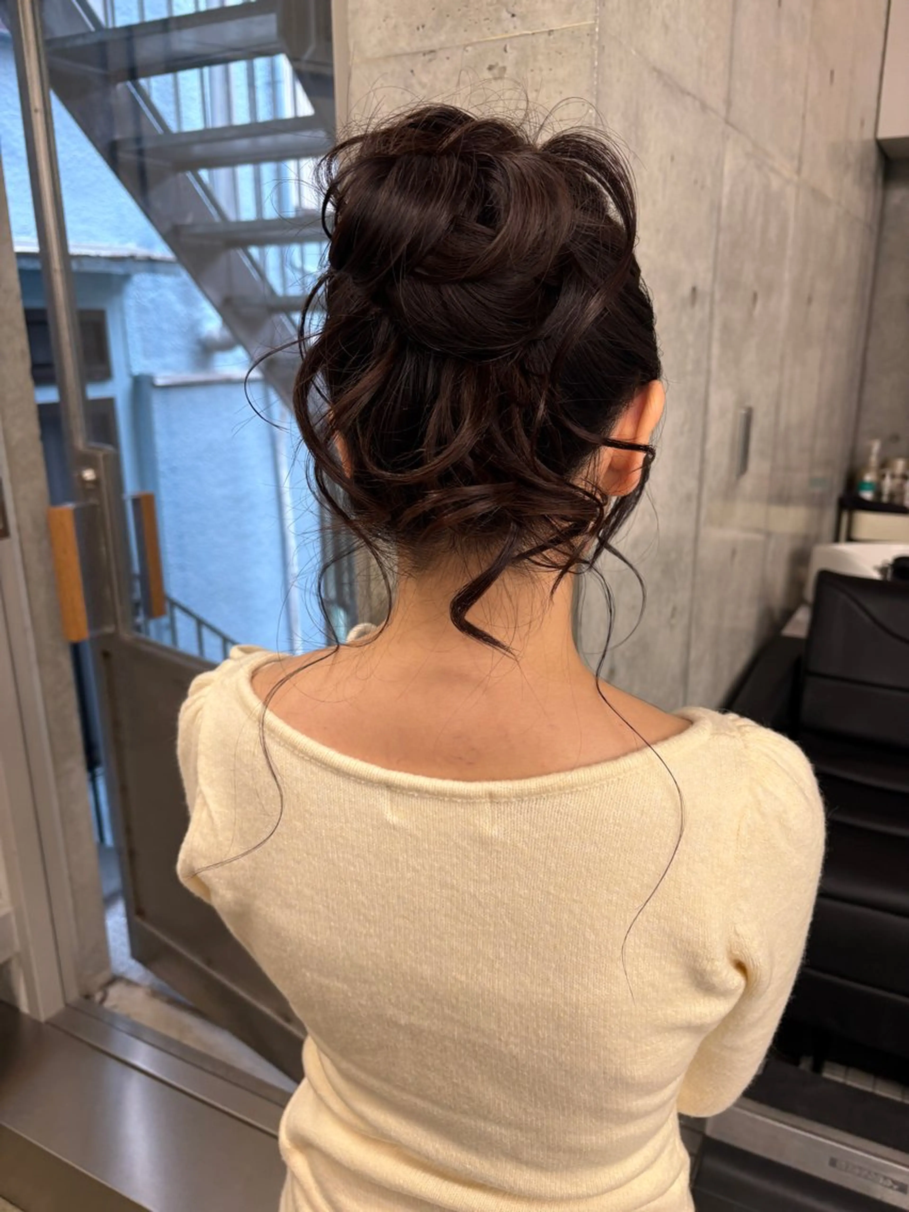 ロング ヘアアレンジ ヘアセット yuuna/ ハッシュカット🎀のヘアスタイル