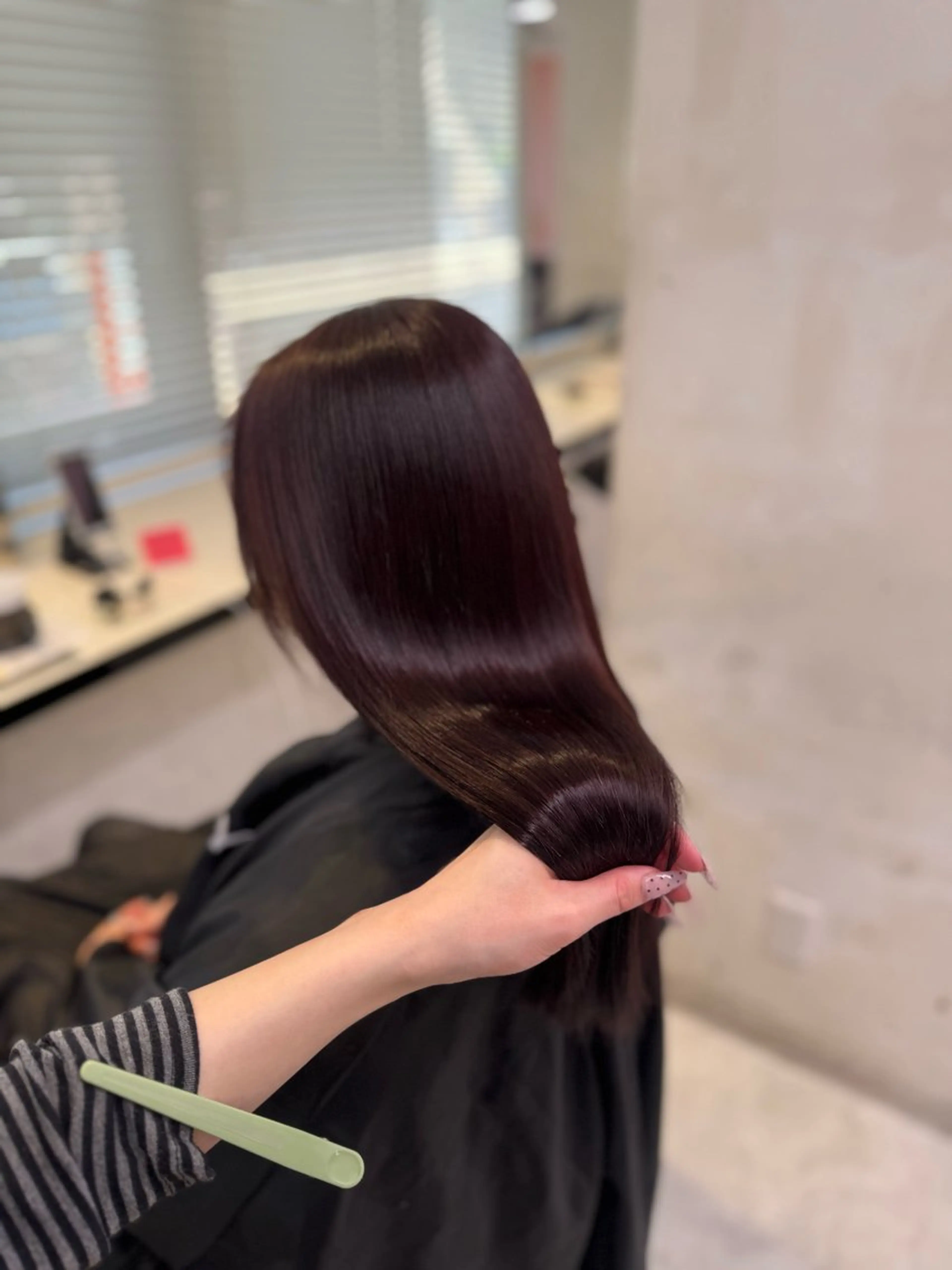 ロング ヘアカラー ♥️韓国風透明感 暖色misa♥️のヘアスタイル