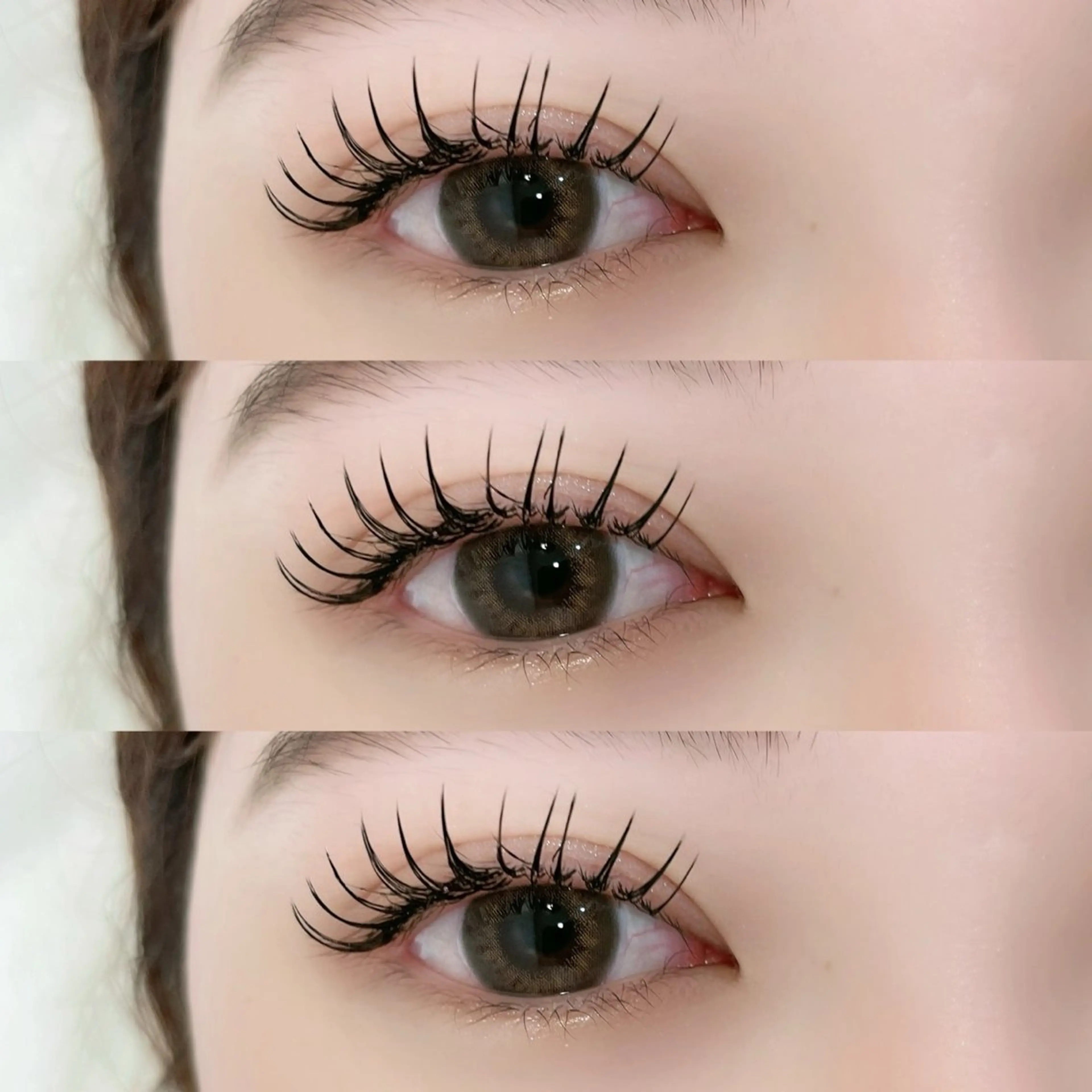 🌷セーブルエクステ付け放題160本まで🌷【オフ、コーティング込】＜＋¥500で、カラー、フラット変更可＞の写真