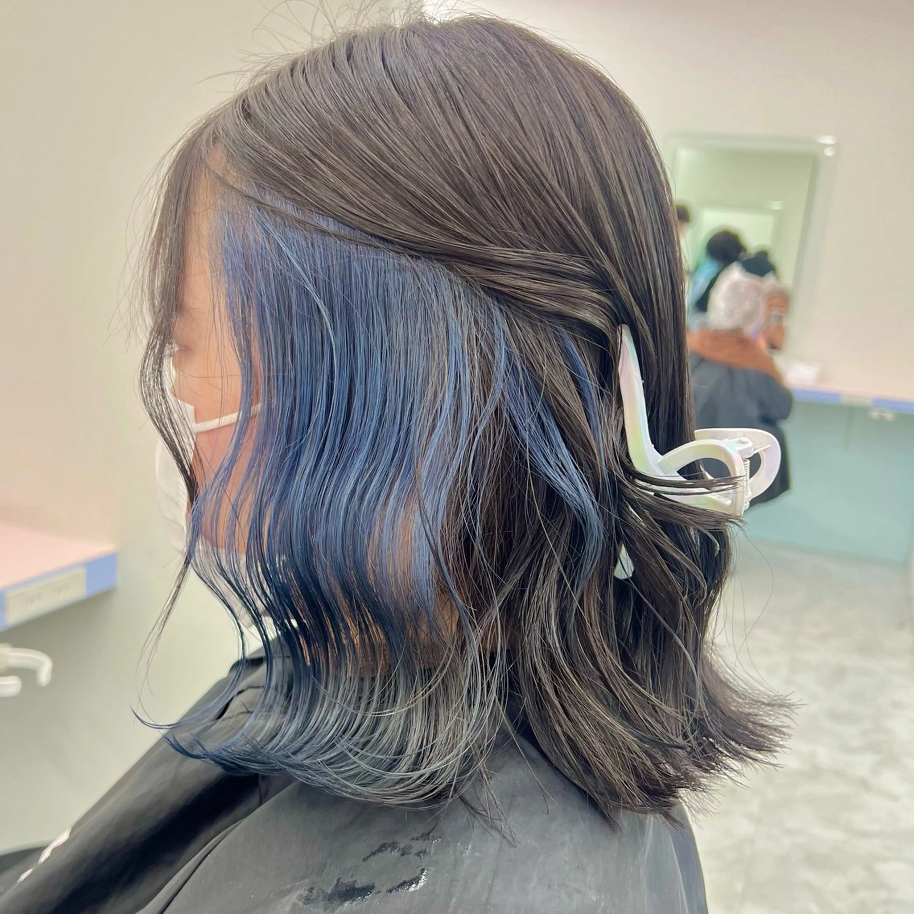 ミディアム カラー ヘアカラー トリートメント ヘッドスパ ヘアセット 韓国スタイル🇰🇷 トレンドレイヤー🪡のヘアスタイル