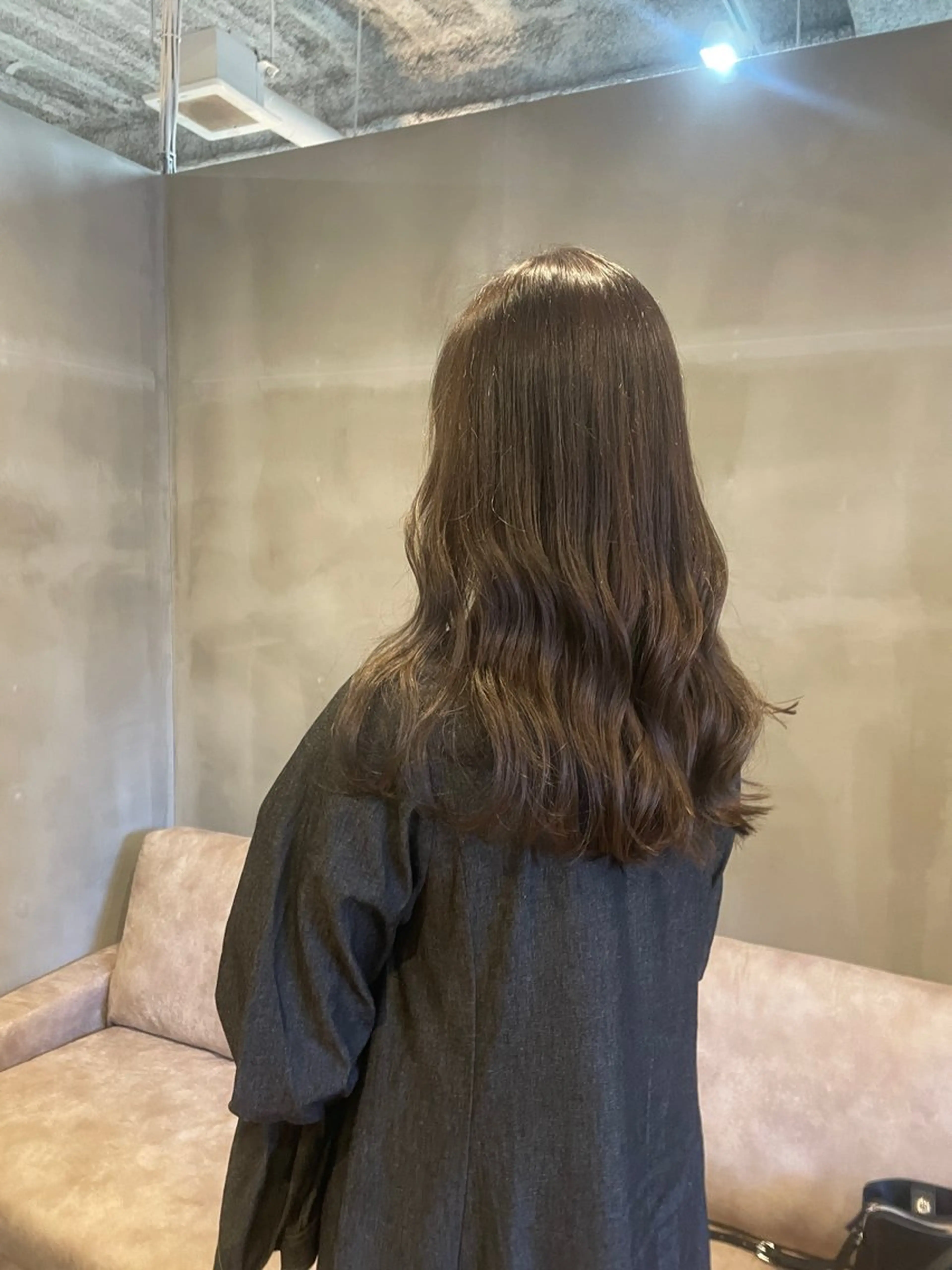 ロング カラー カット ヘアカラー トリートメント ヤマナカ エリカのヘアスタイル