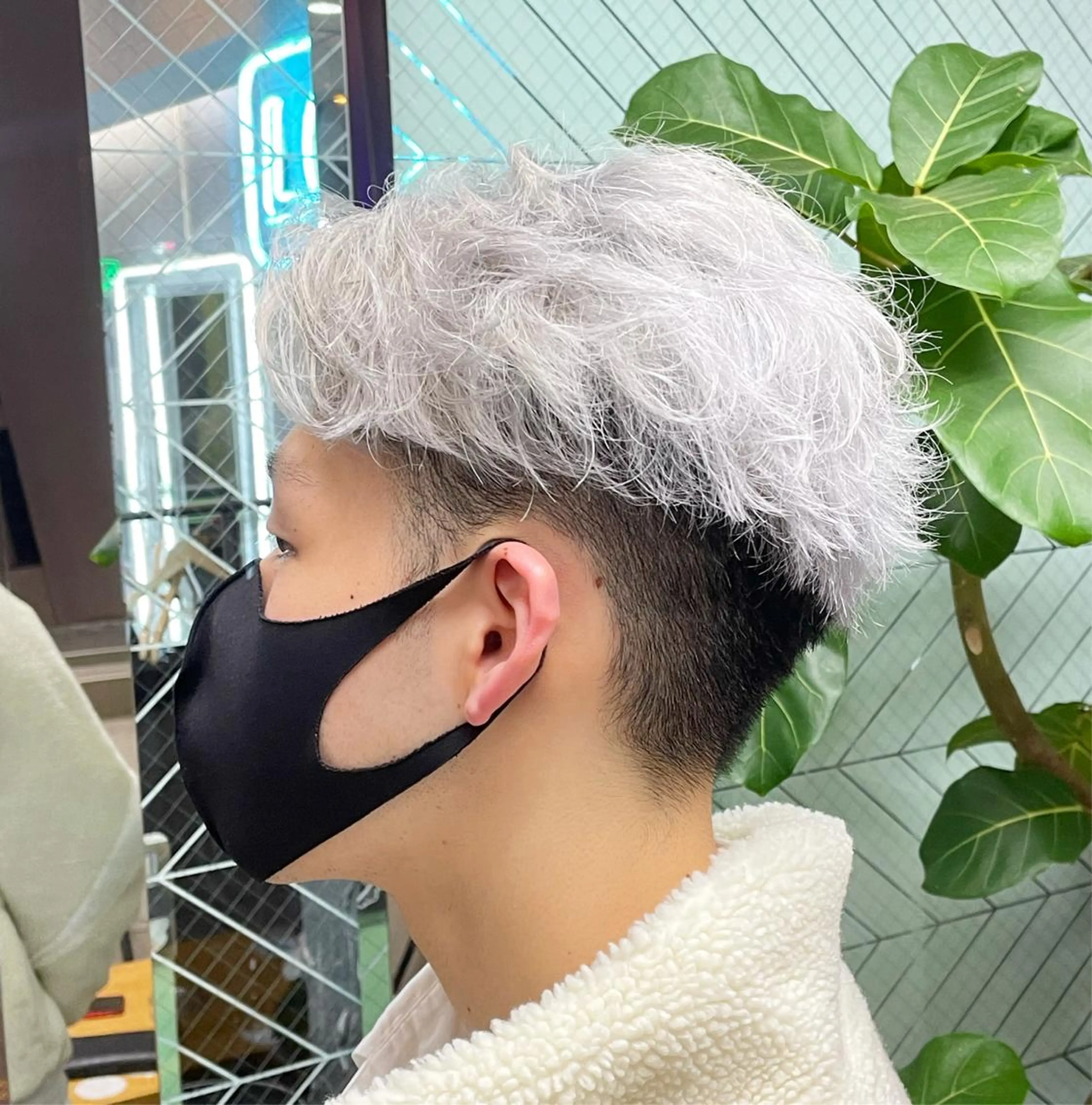 カラー メンズ 渋谷/フェード/ 國分 翔のヘアスタイル
