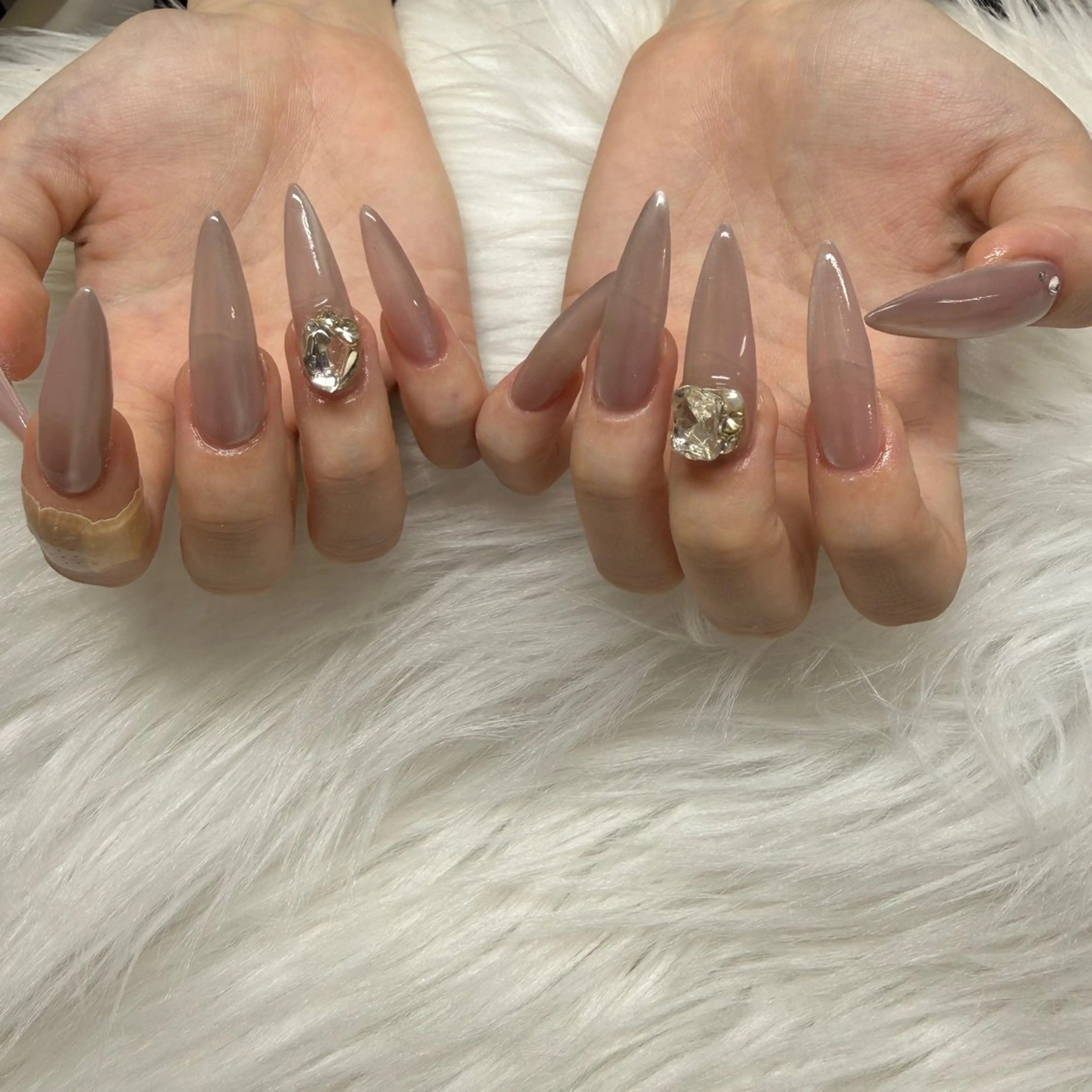 ネイル ハンドネイル 💖𝓜𝓲𝓸 /3月予約受付中💖のネイルデザイン