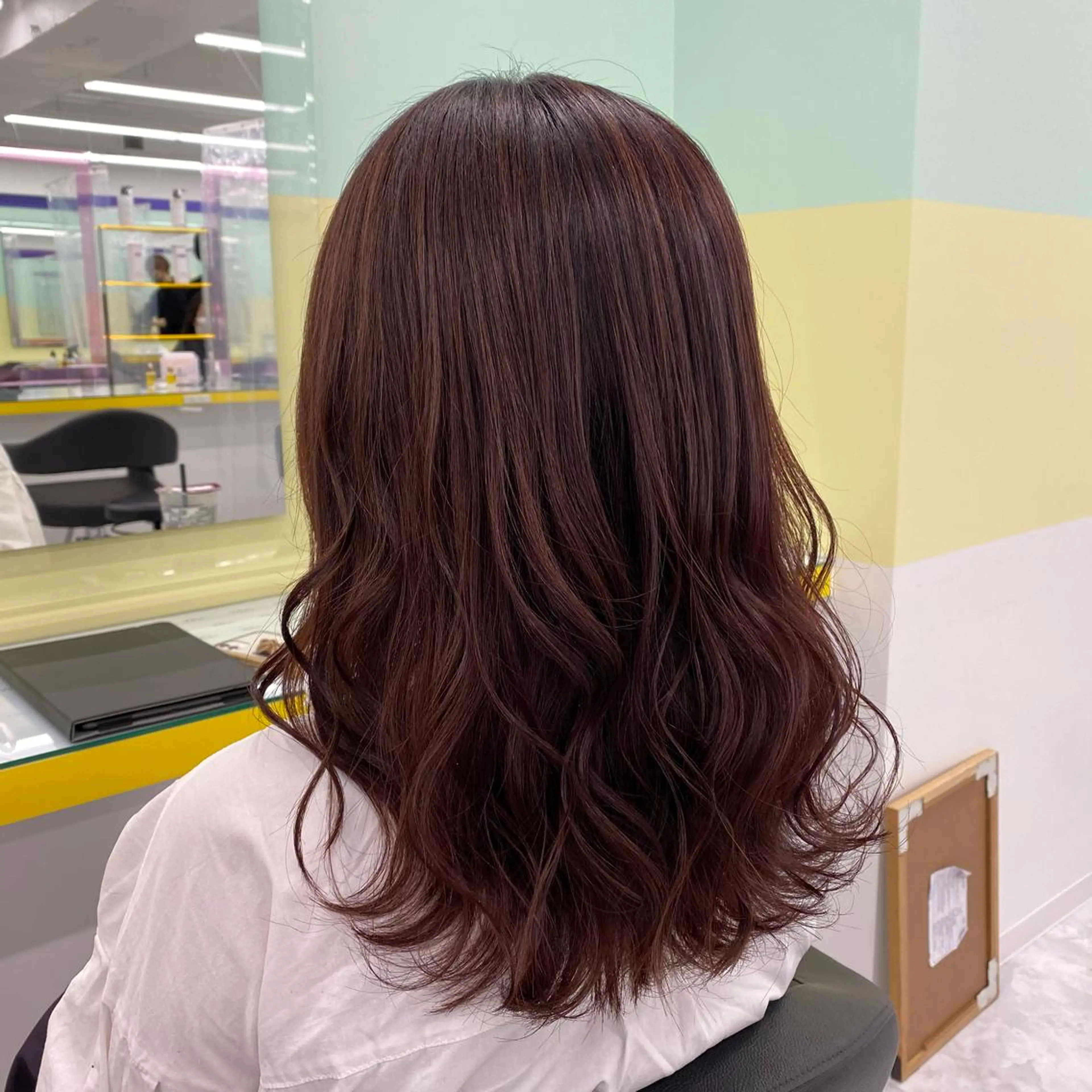 ショート カラー ヘアアレンジ ヘアカラー トリートメント mai🍑暖色カラー /レイヤー💖のヘアスタイル