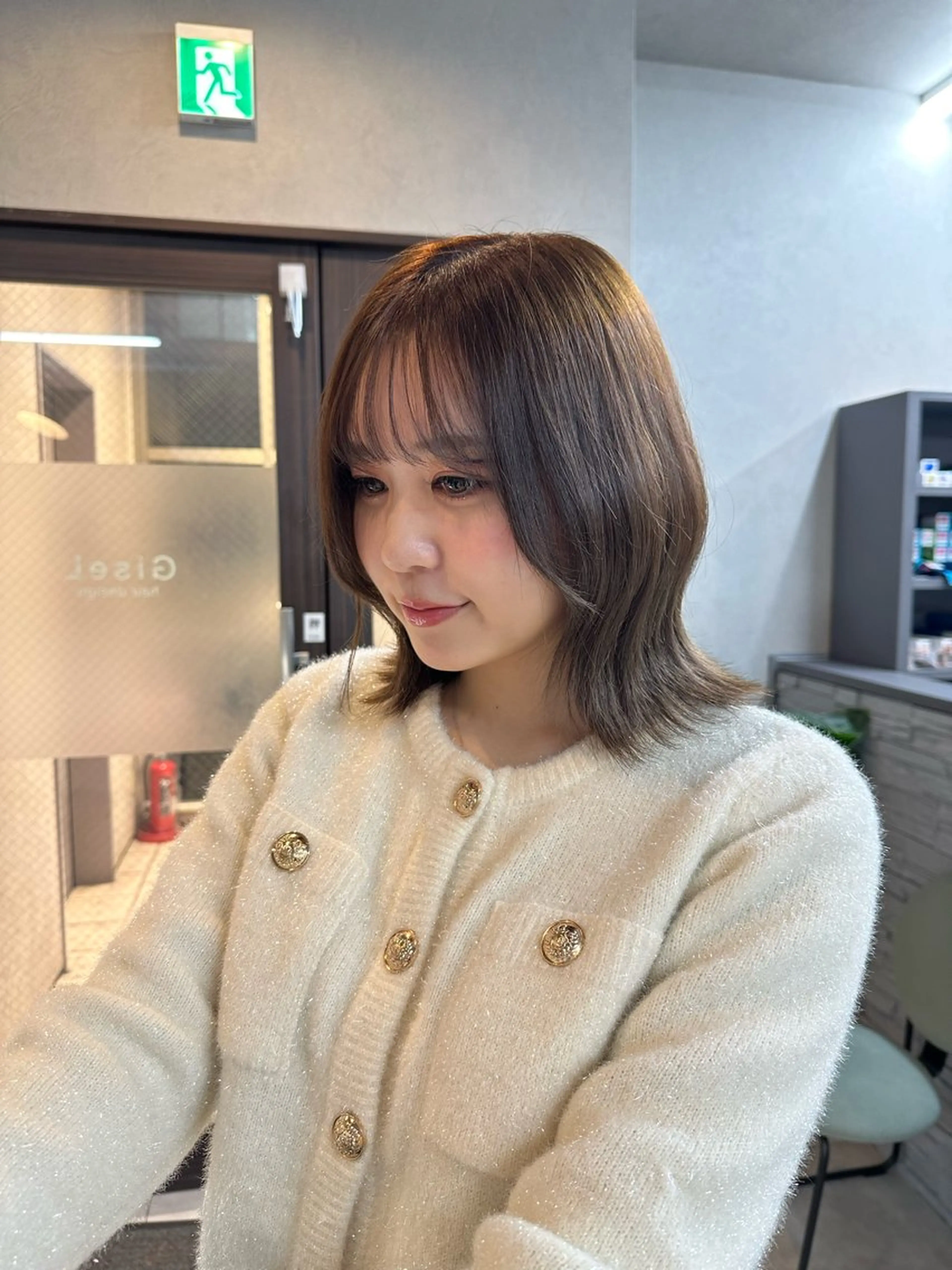 ワンカラー+トリートメント相談の写真