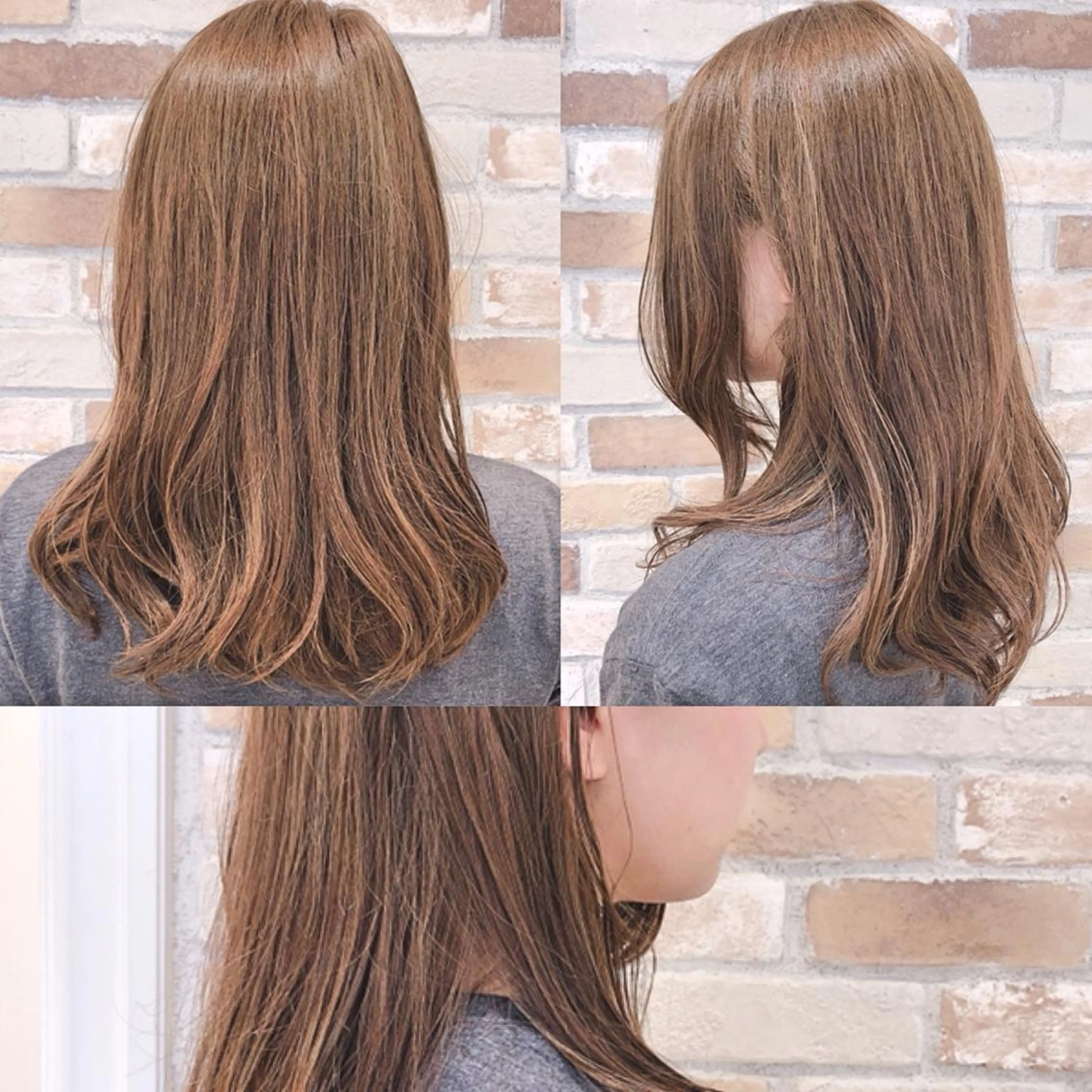 ロング カラー ベージュカラー 透明感カラー ハイライトカラー イルミナカラー イエローカラー 癖毛、多毛の方歓迎 三浦　麻衣のヘアスタイル