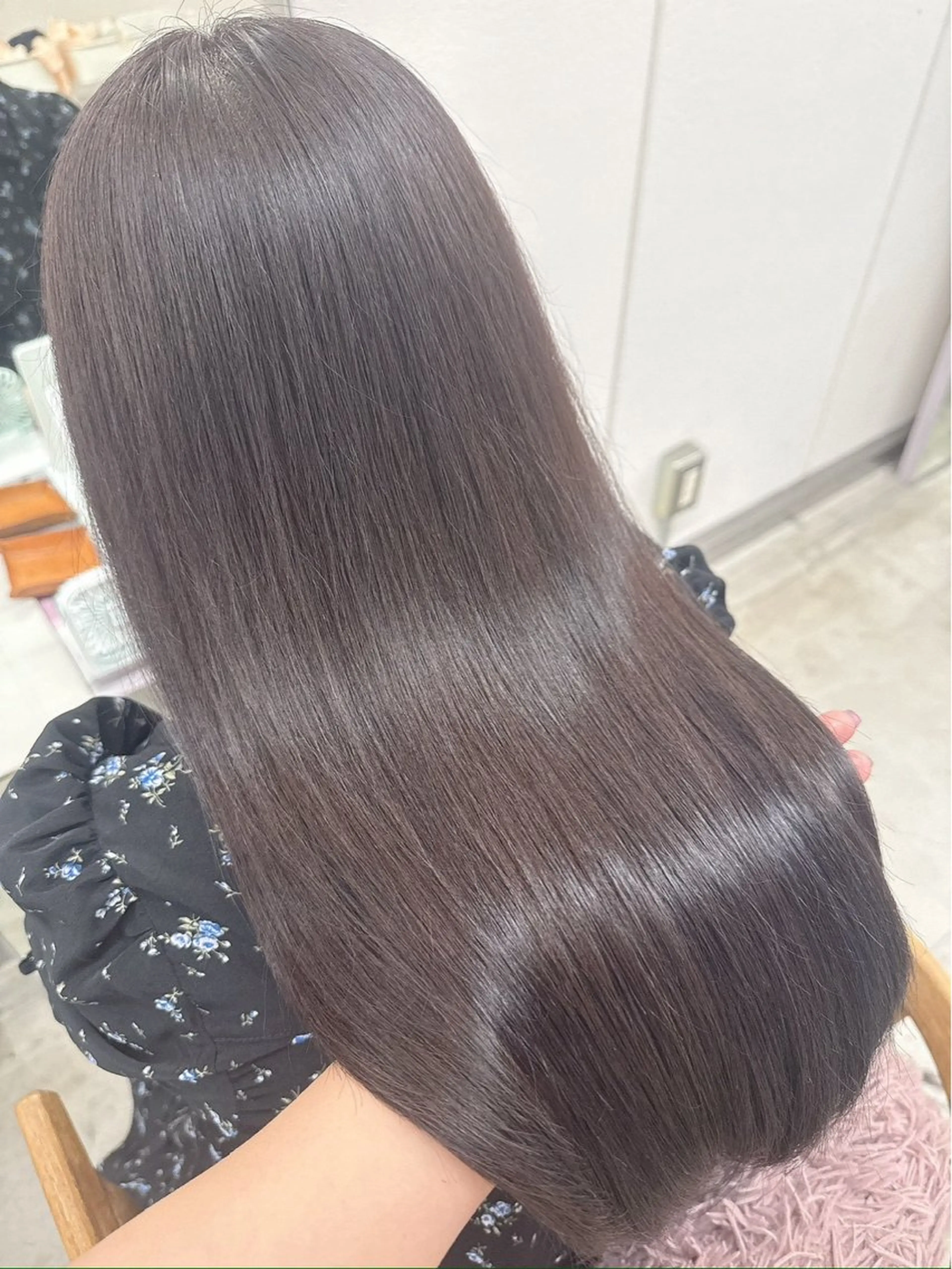 ロング カラー ヘアカラー 💐花屋併設💐 宮園　雛羽のヘアスタイル