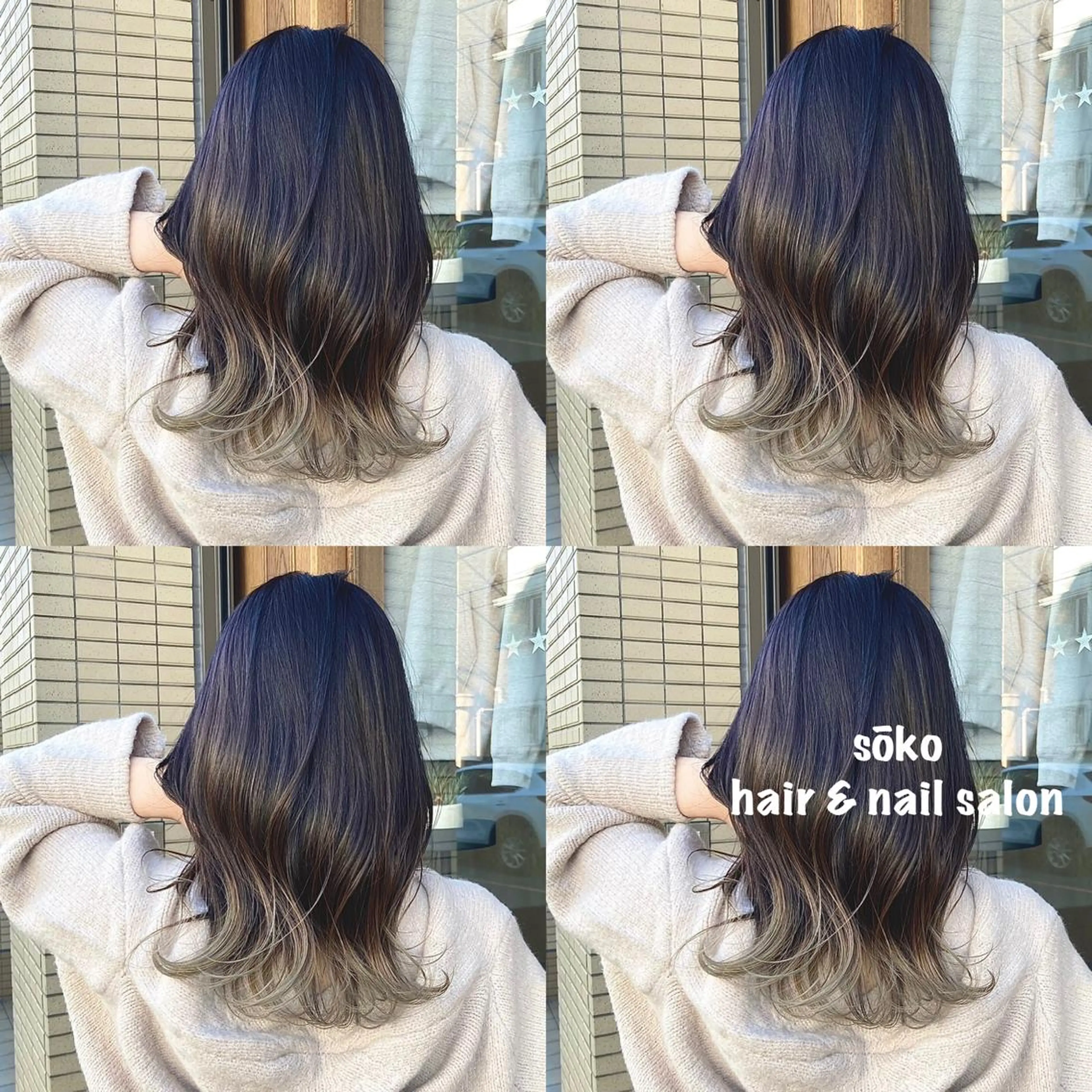 セミロング カラー パーマ ヘアアレンジ ブリーチ ヘアカラー トリートメント sōko   Hair&Nail Salon所属・🫧一気にあか抜け 🫧mayuのヘアスタイル