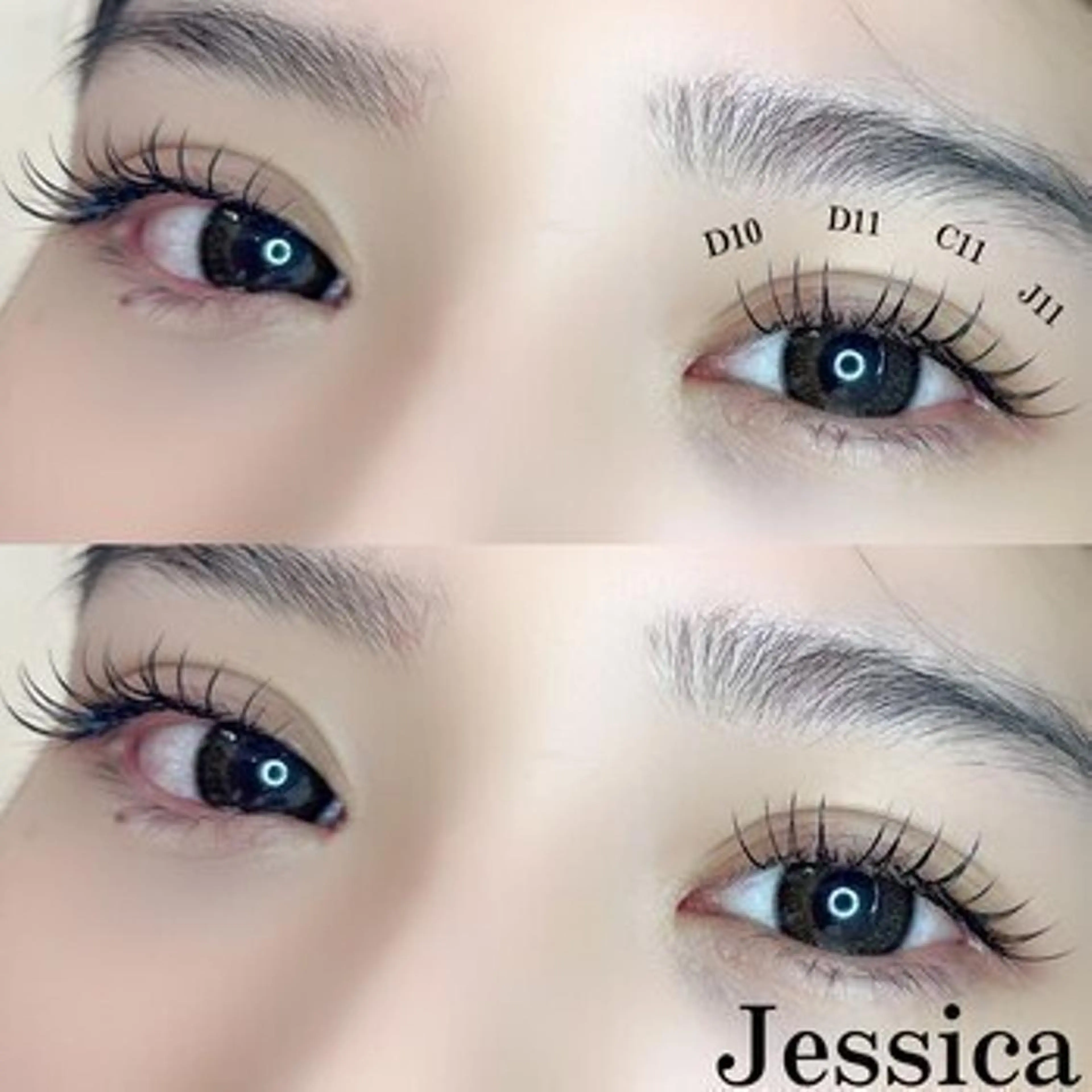 マツエク・マツパ マツエク JESSICA 🎀 こばやし🫧のマツエク・マツパデザイン