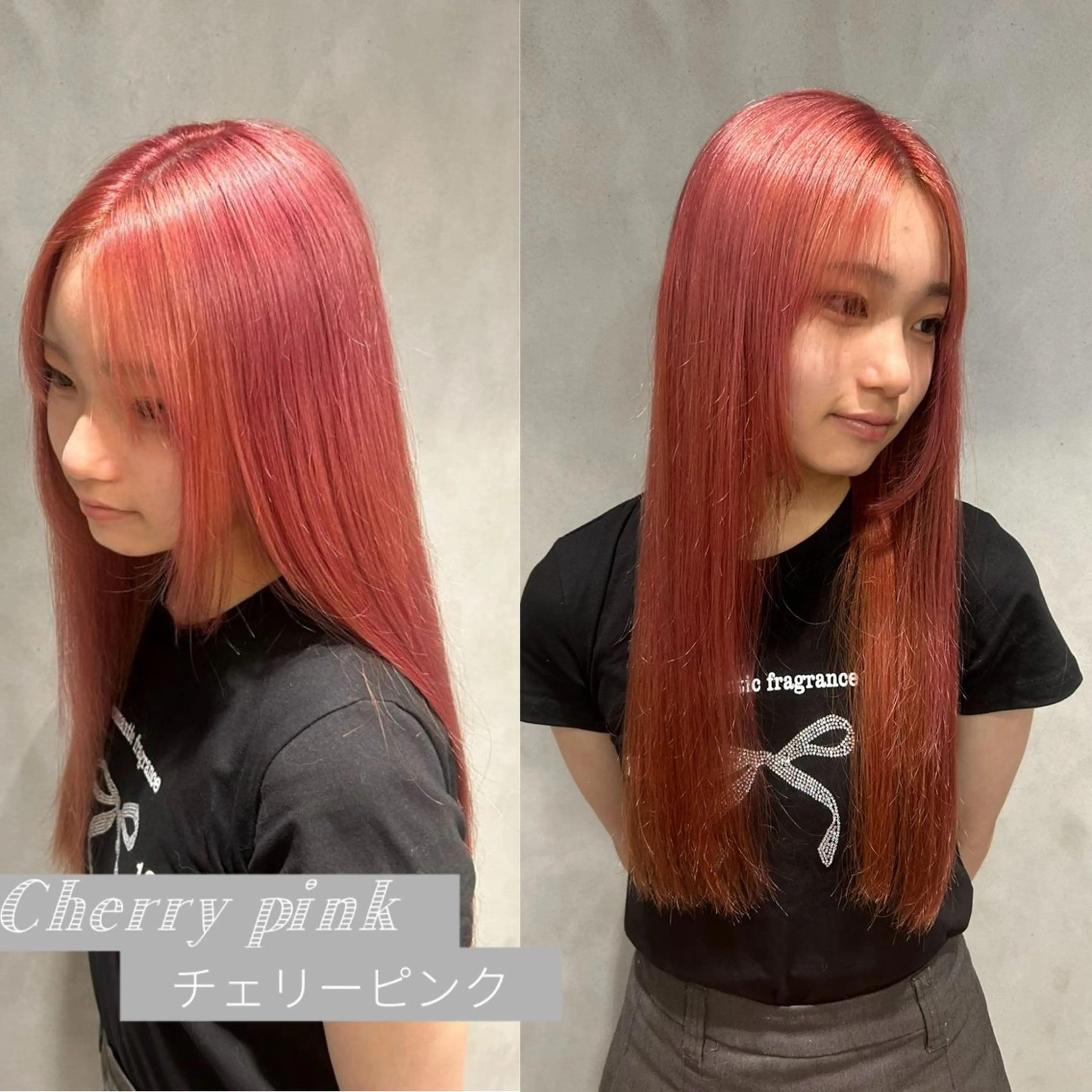 カラー anju/大阪/ ハイトーン/心斎橋のヘアスタイル