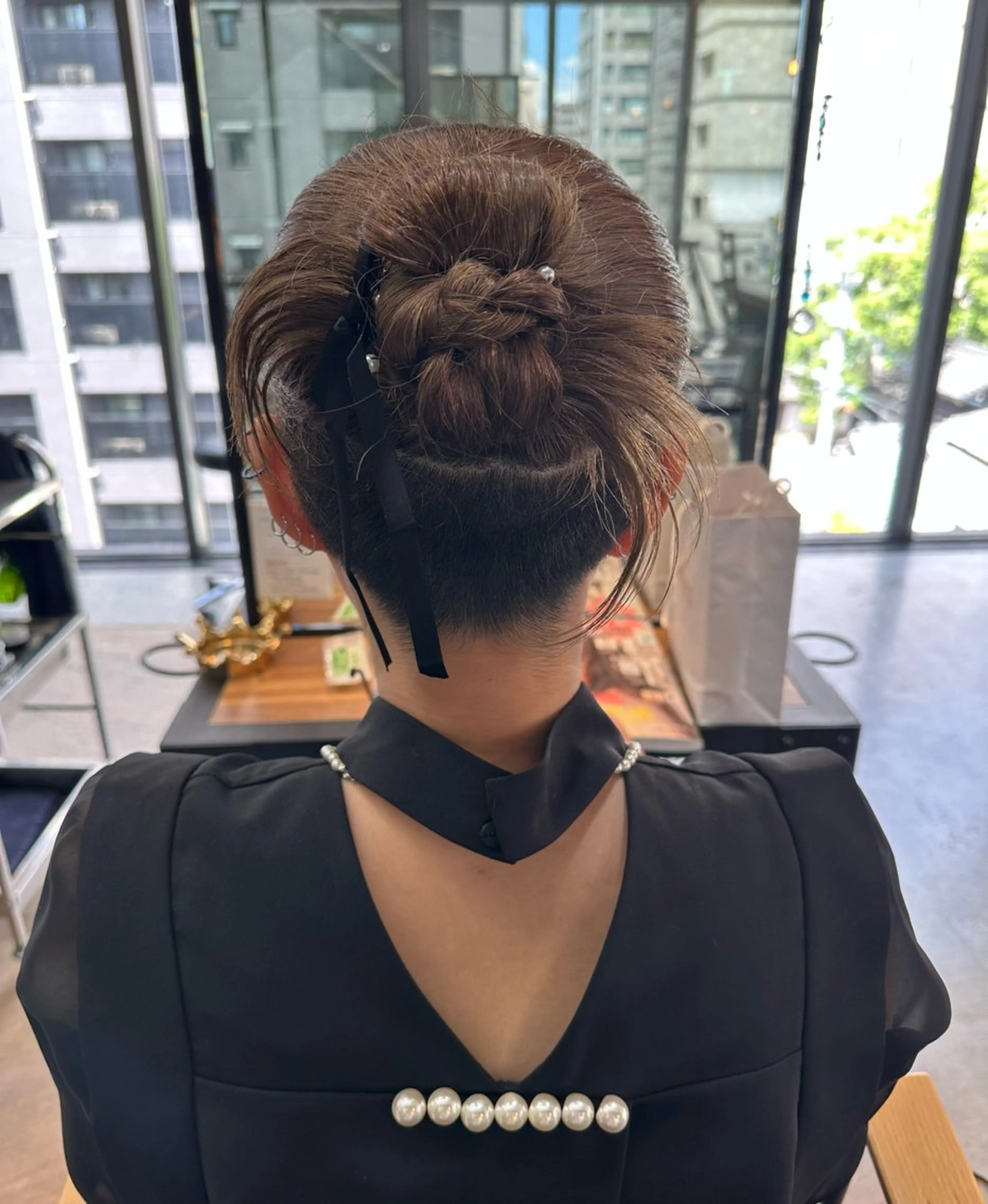 ミディアム ヘアセット RINO‎🤍🎀 𝑏𝑒𝑙𝑡𝑎のヘアスタイル