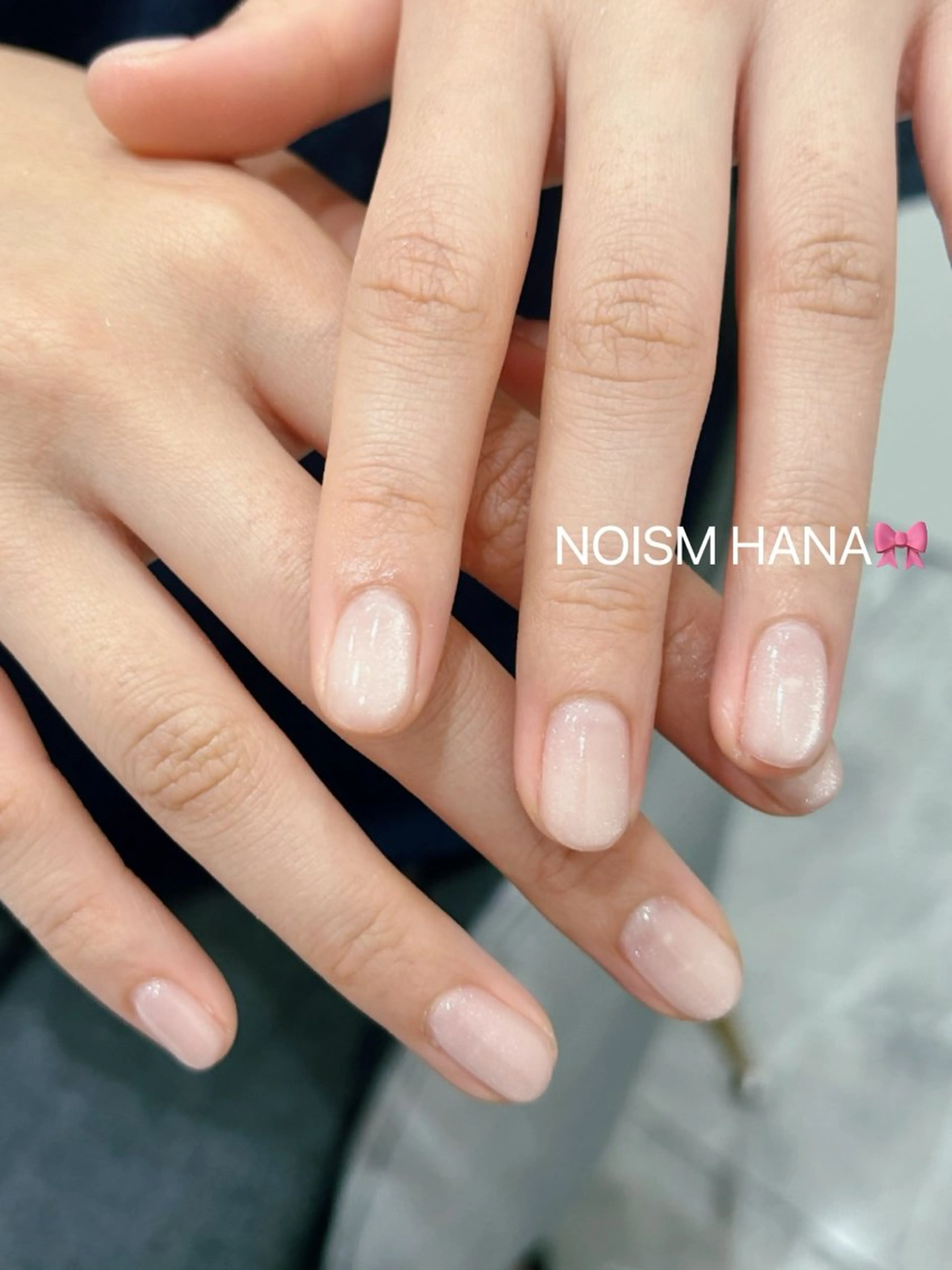 ネイル グラデーション 氷ネイル・うるうるネイル キラキラネイル 韓国ネイル マグネットネイル ハンドネイル 🎀大人nail /NOISMはな🎀のネイルデザイン