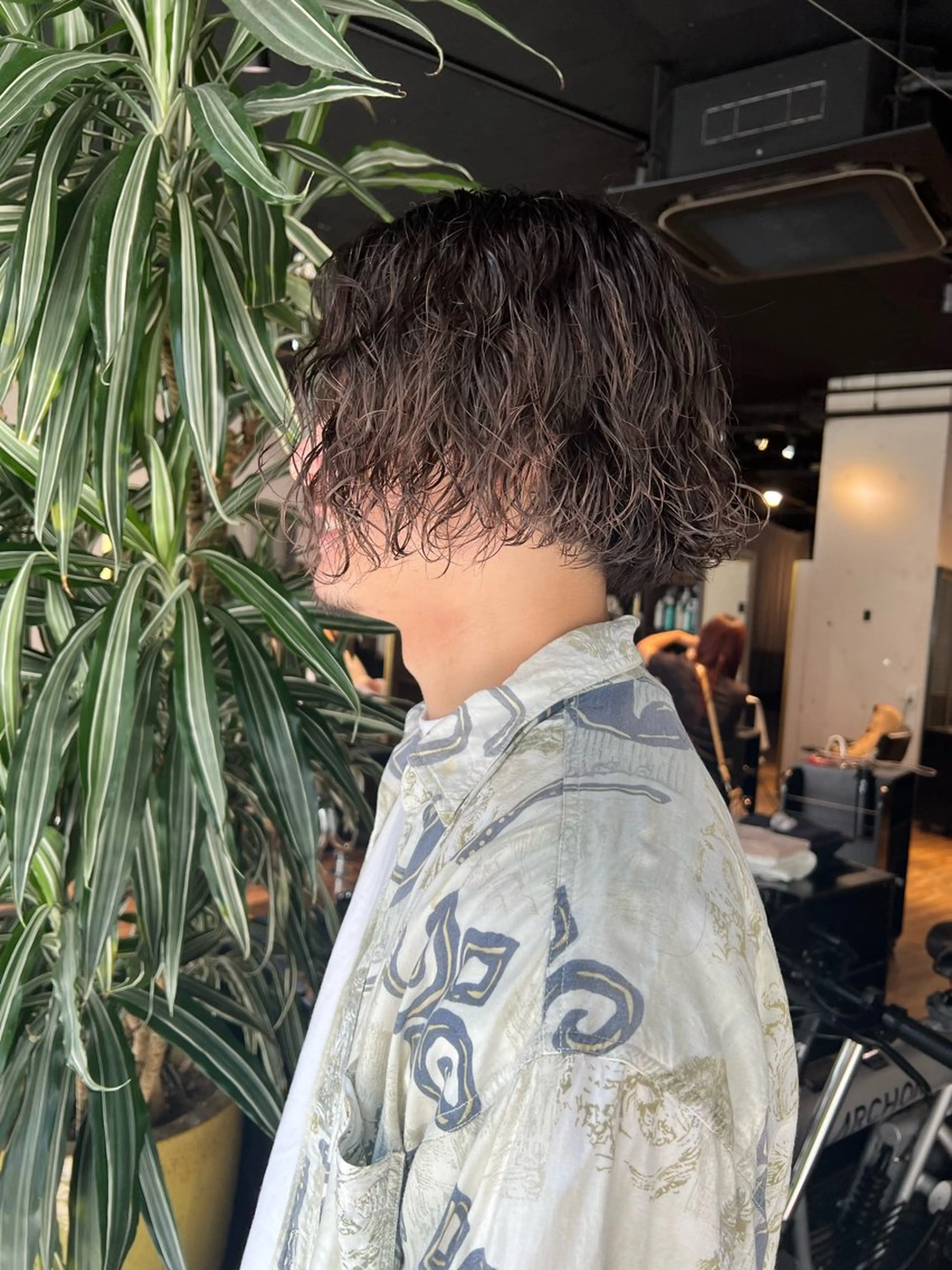 ショート カラー パーマ メンズ 🌈ケアブリーチ🌈 おぐまなつきのヘアスタイル