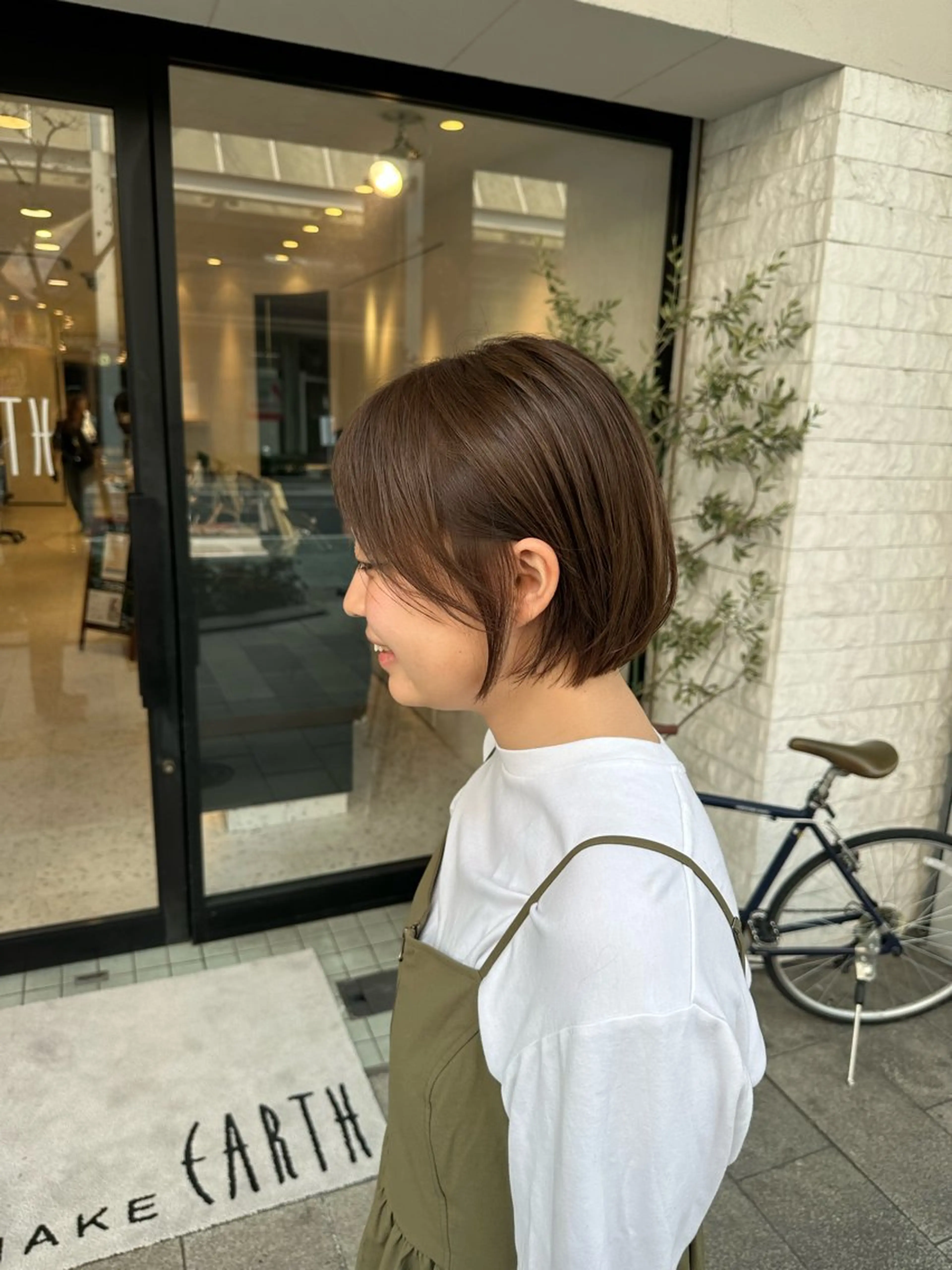 ショート 縮毛矯正/髪質改善 EARTH髙橋のヘアスタイル
