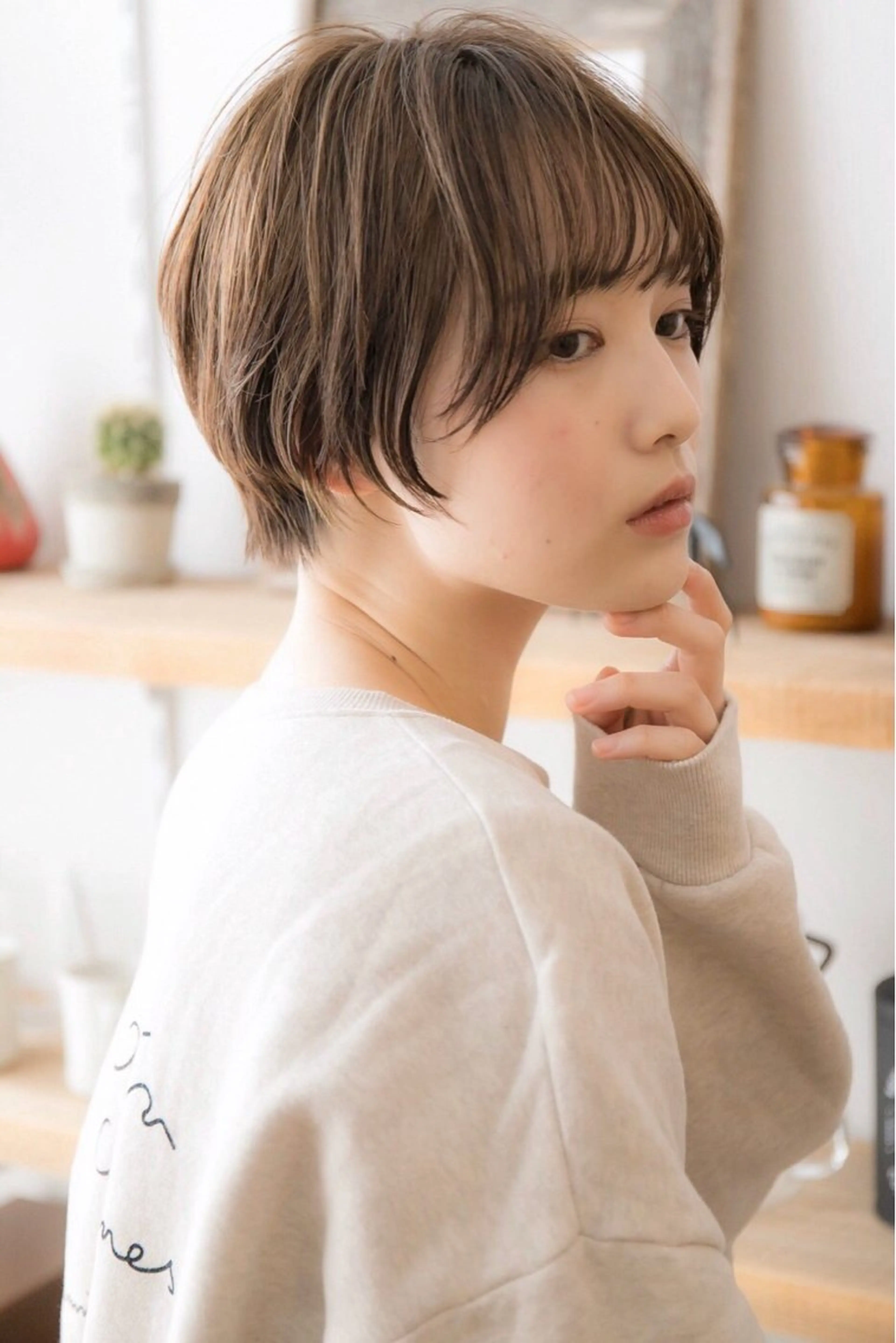 ショート カラー ヘアアレンジ ippo所属・💎韓国ヘア/ 艶カラー💎souのヘアスタイル