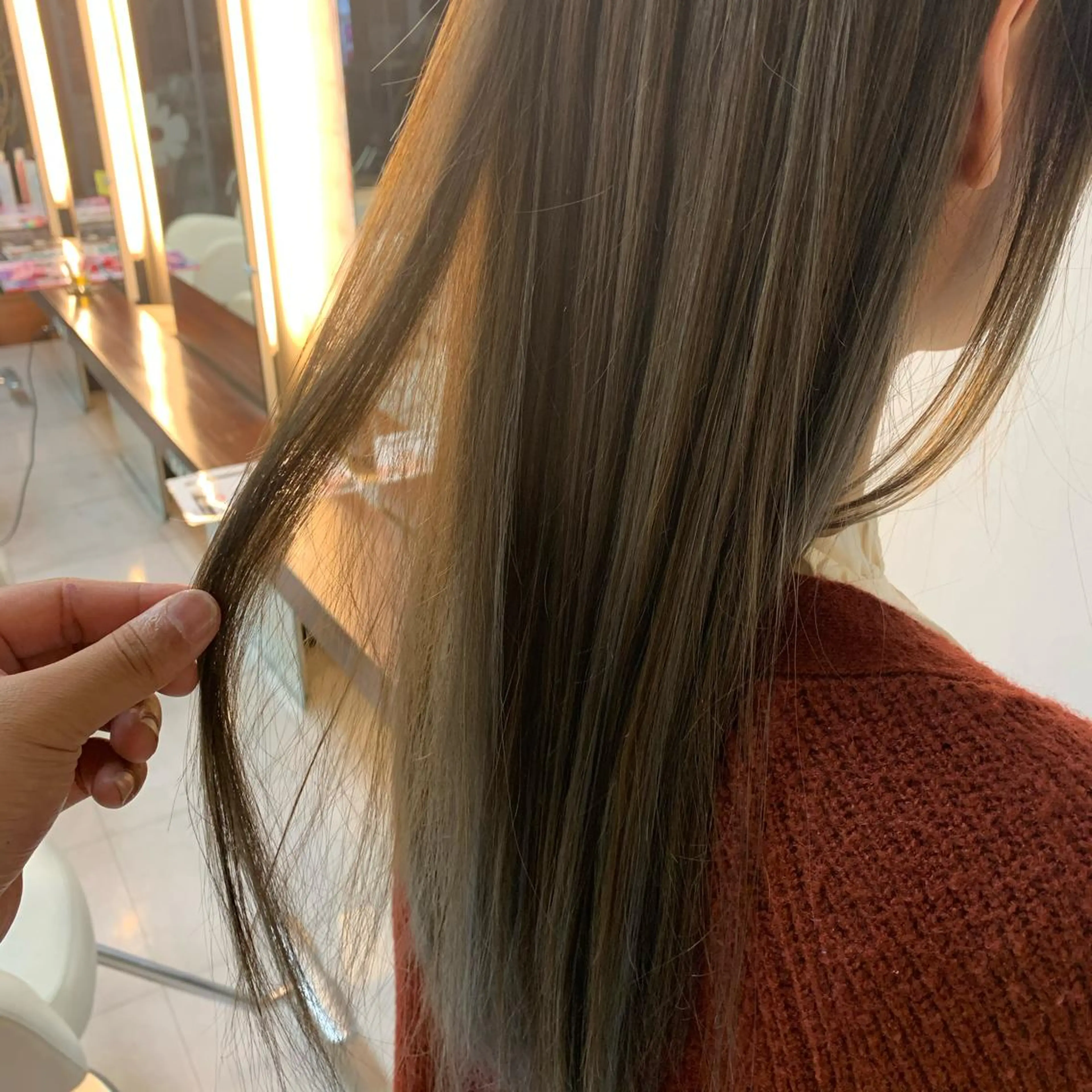 ロング 仁和山 健汰のヘアスタイル