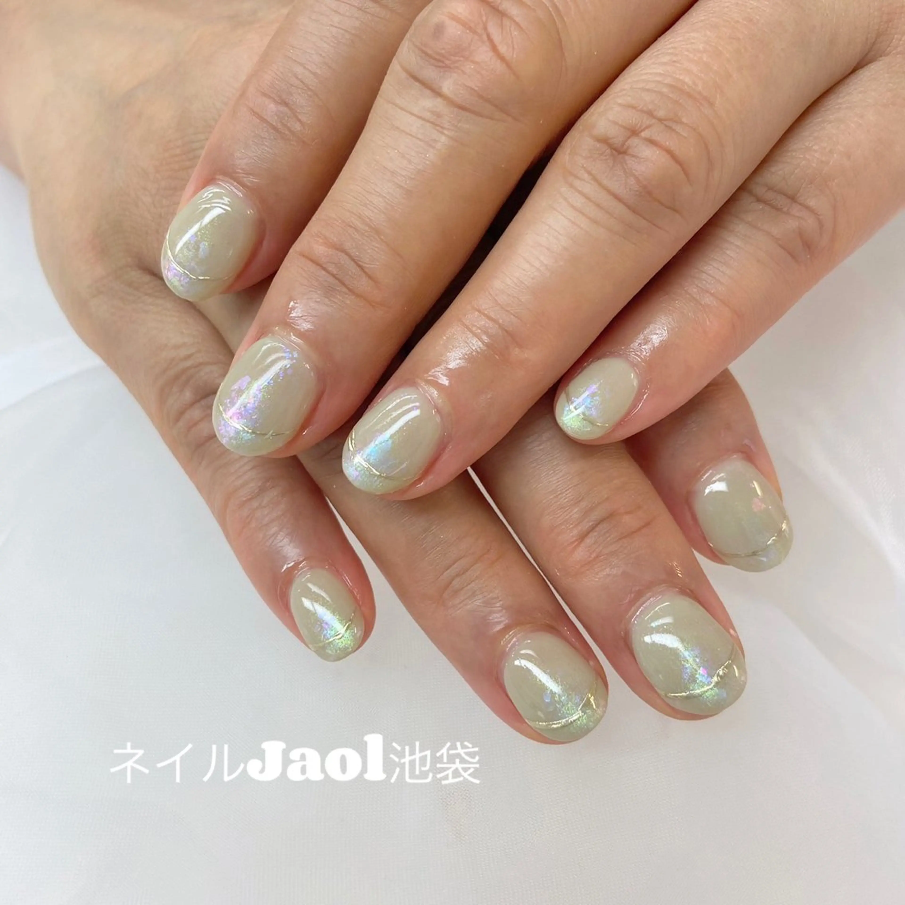 ショート 韓国風ヘア ネイルJaol 池袋のネイルデザイン