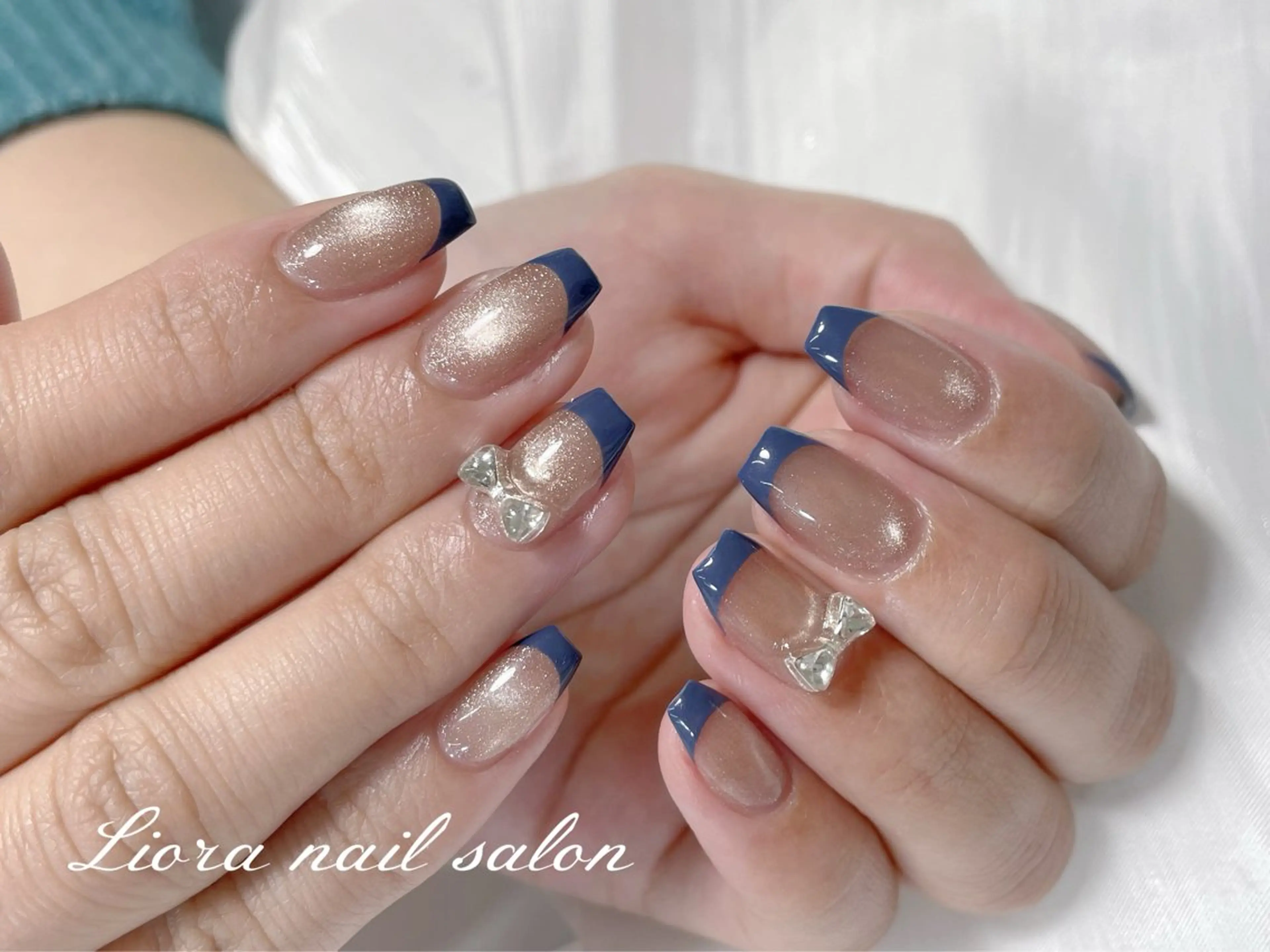 ネイル チークネイル フットネイル フレンチネイル ジェルネイル ガーリー ハンドネイル Liora nail スカルプ専門店のネイルデザイン