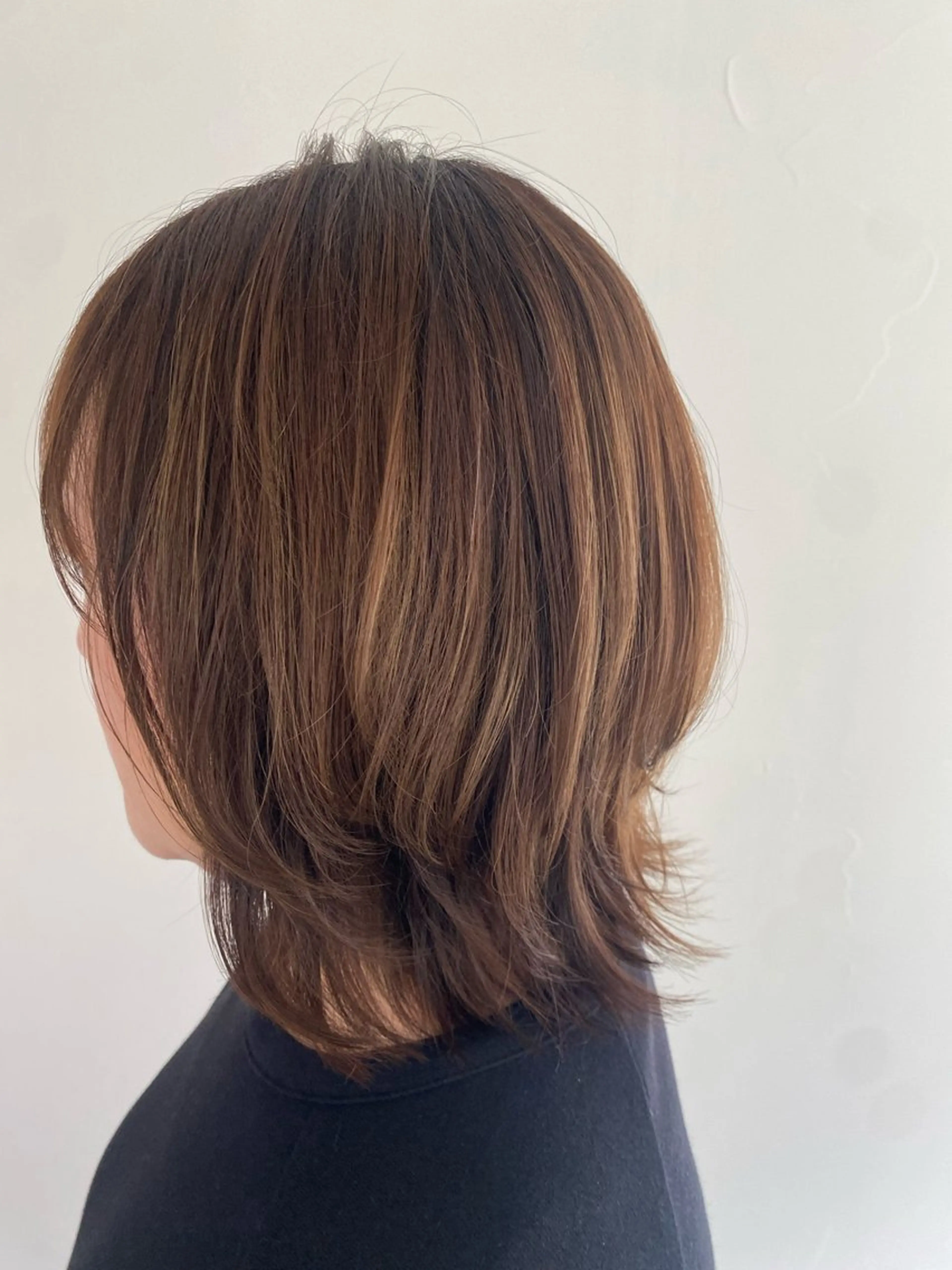 ミディアム neu. reinaのヘアスタイル