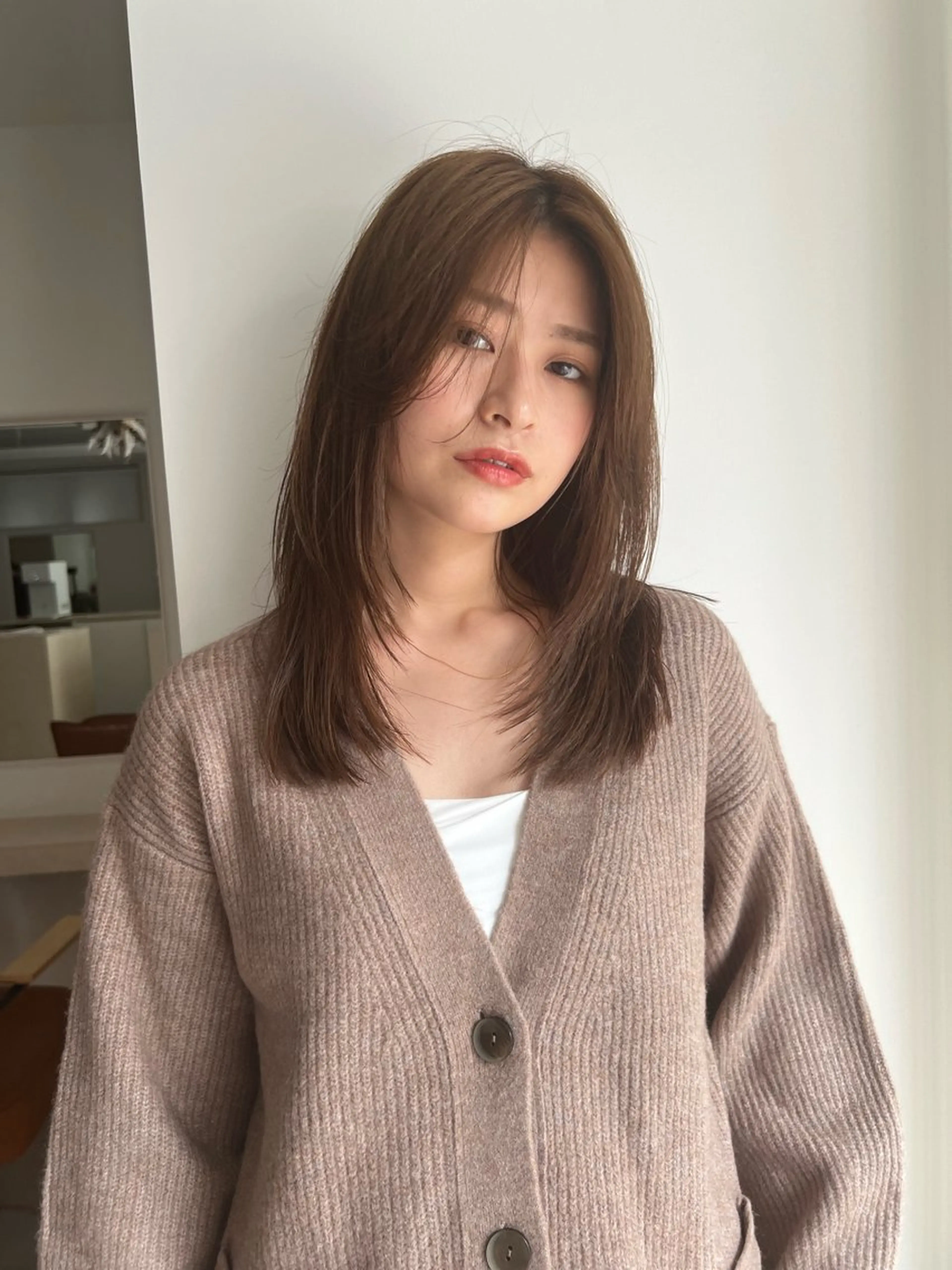 ミディアム ヘッドスパ/縮毛矯正 /横山陸人のヘアスタイル