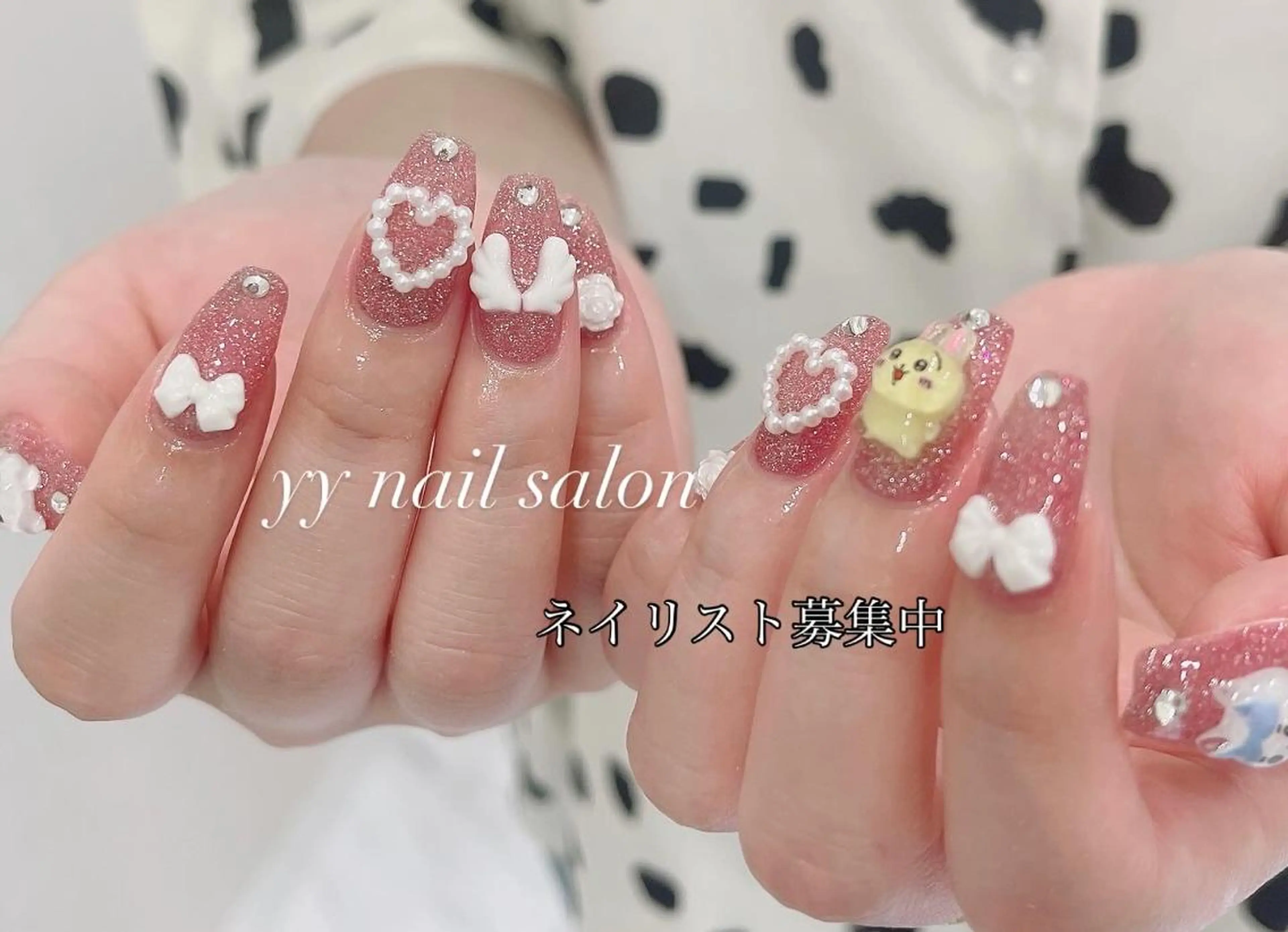 ネイル Rainrain💧 パーツ豊富、やり放題のネイルデザイン