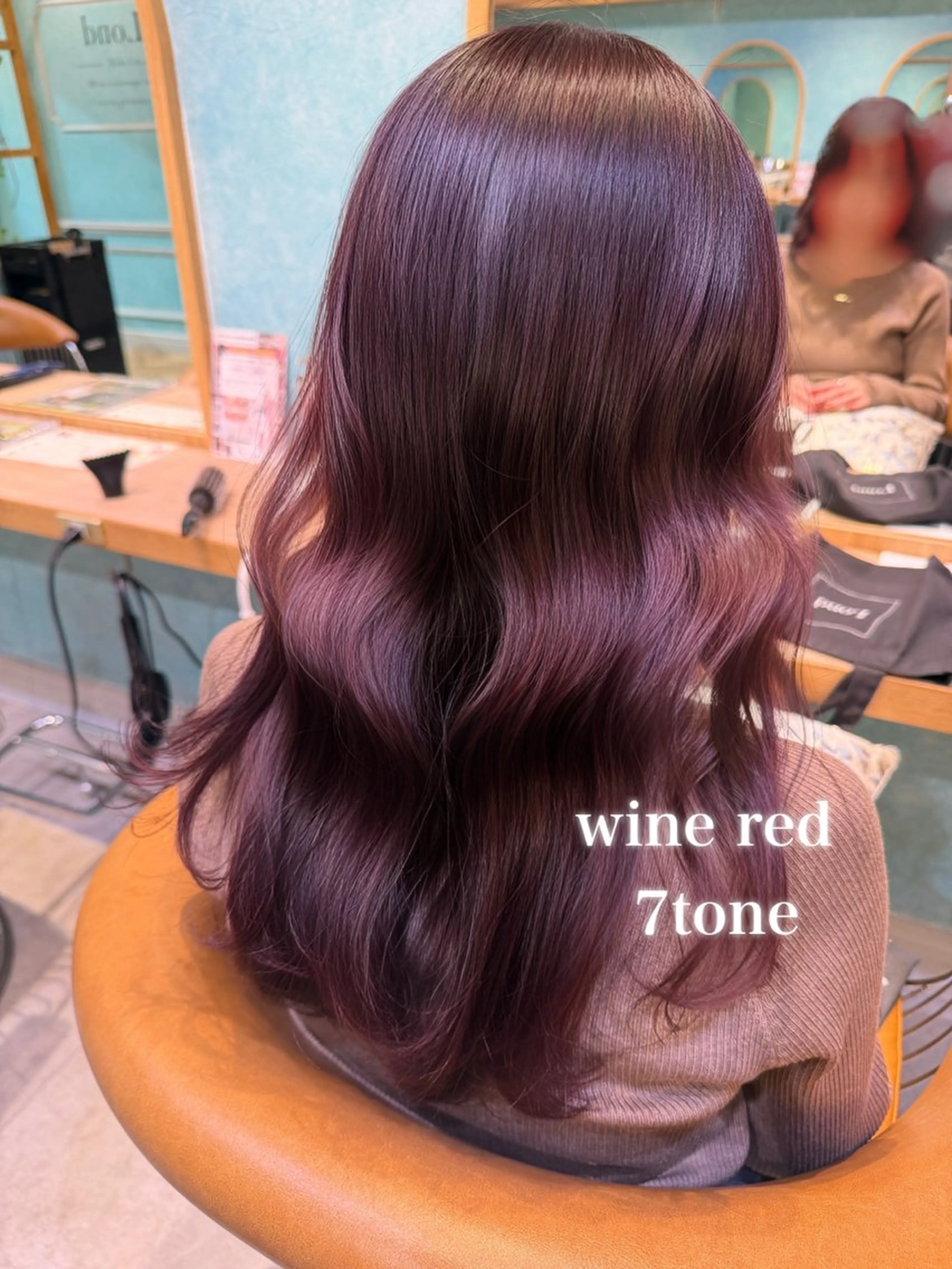 セミロング カラー カット ヘアカラー トリートメント ❤️ブリーチ/暖色/ カラー/大宮のヘアスタイル