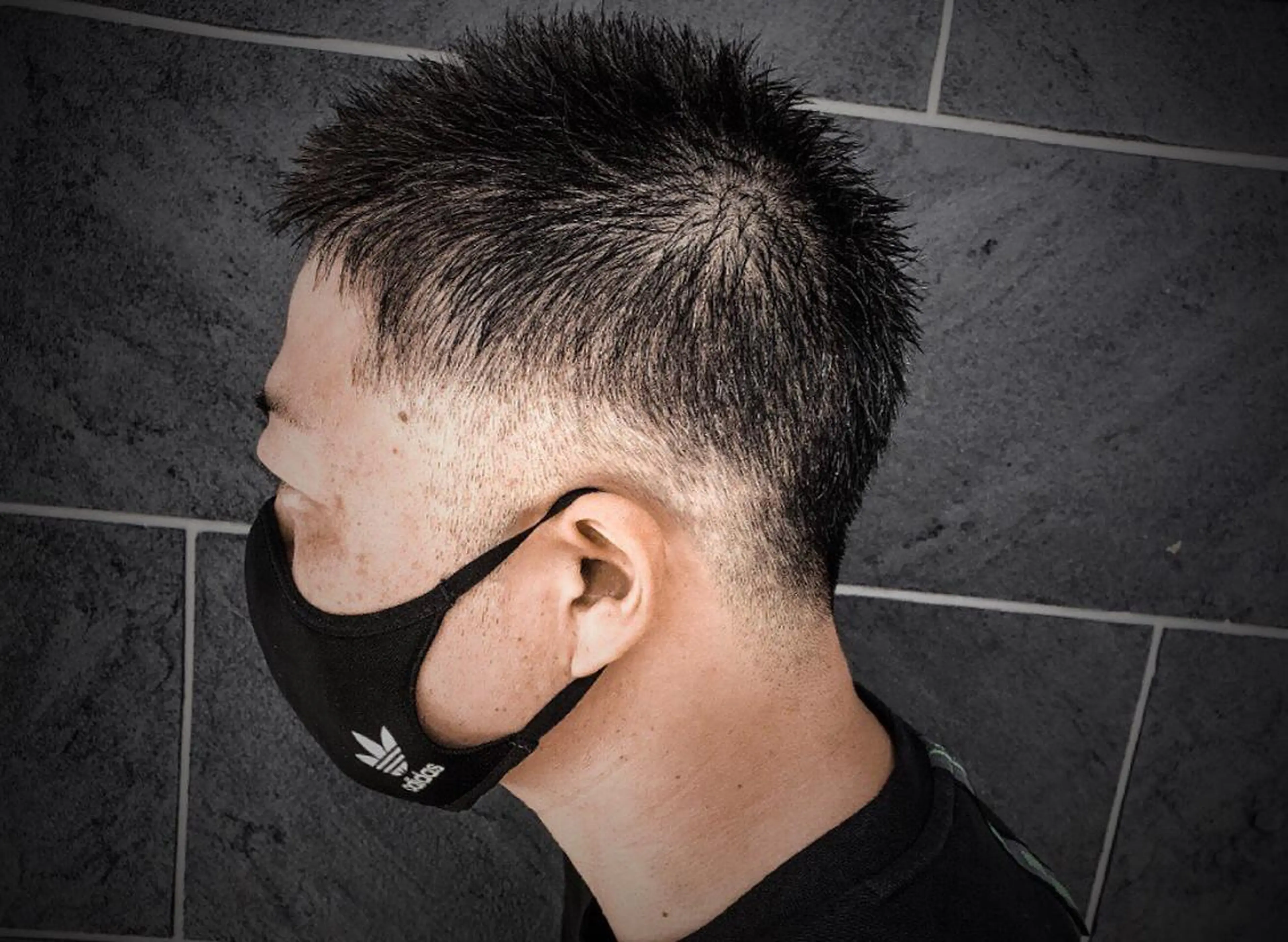 メンズ フェードカット カット 守屋 智紀のヘアスタイル