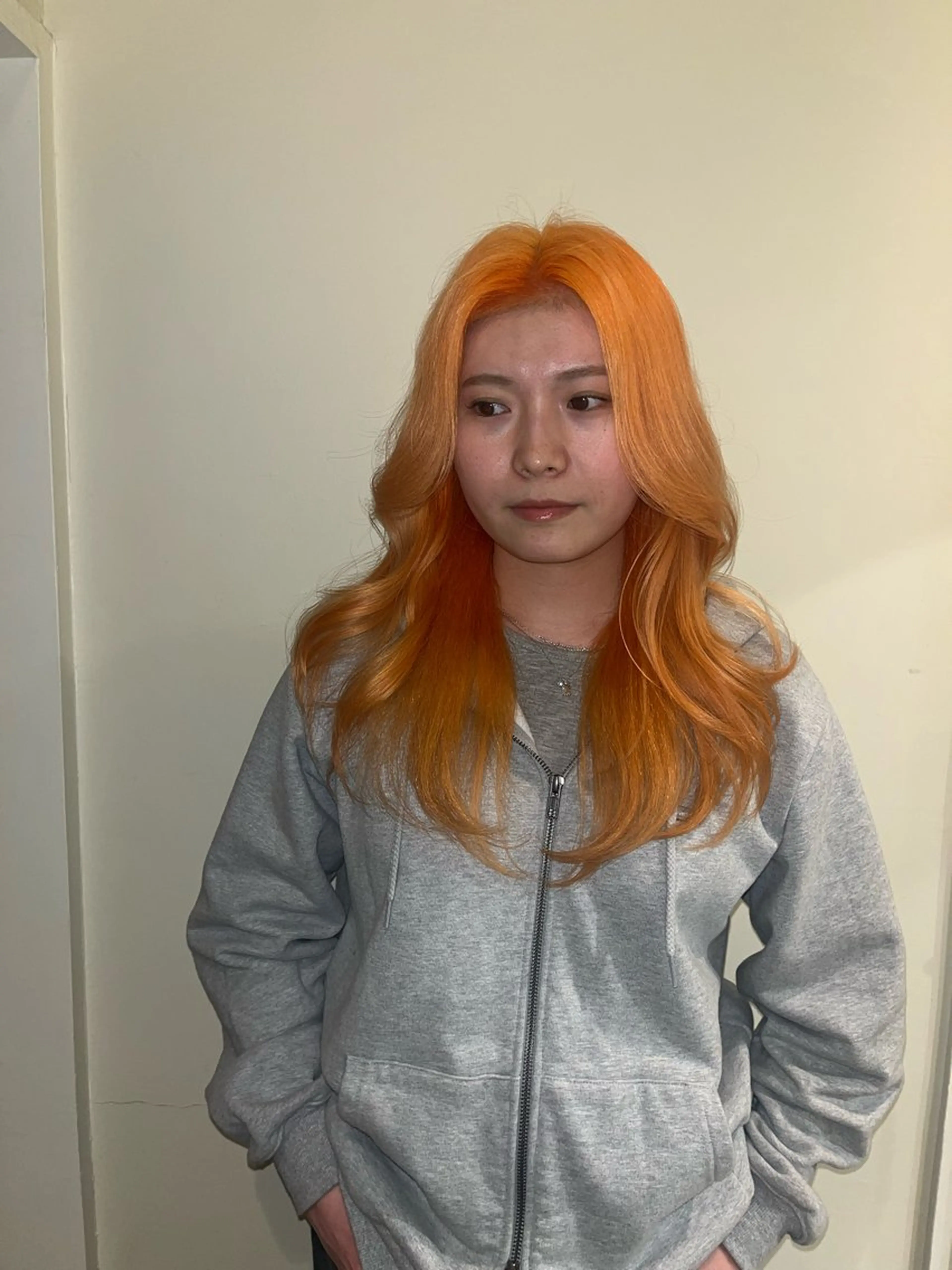 ロング カラー カット ヘアカラー 🦮shiori アイドルオタク🦮のヘアスタイル