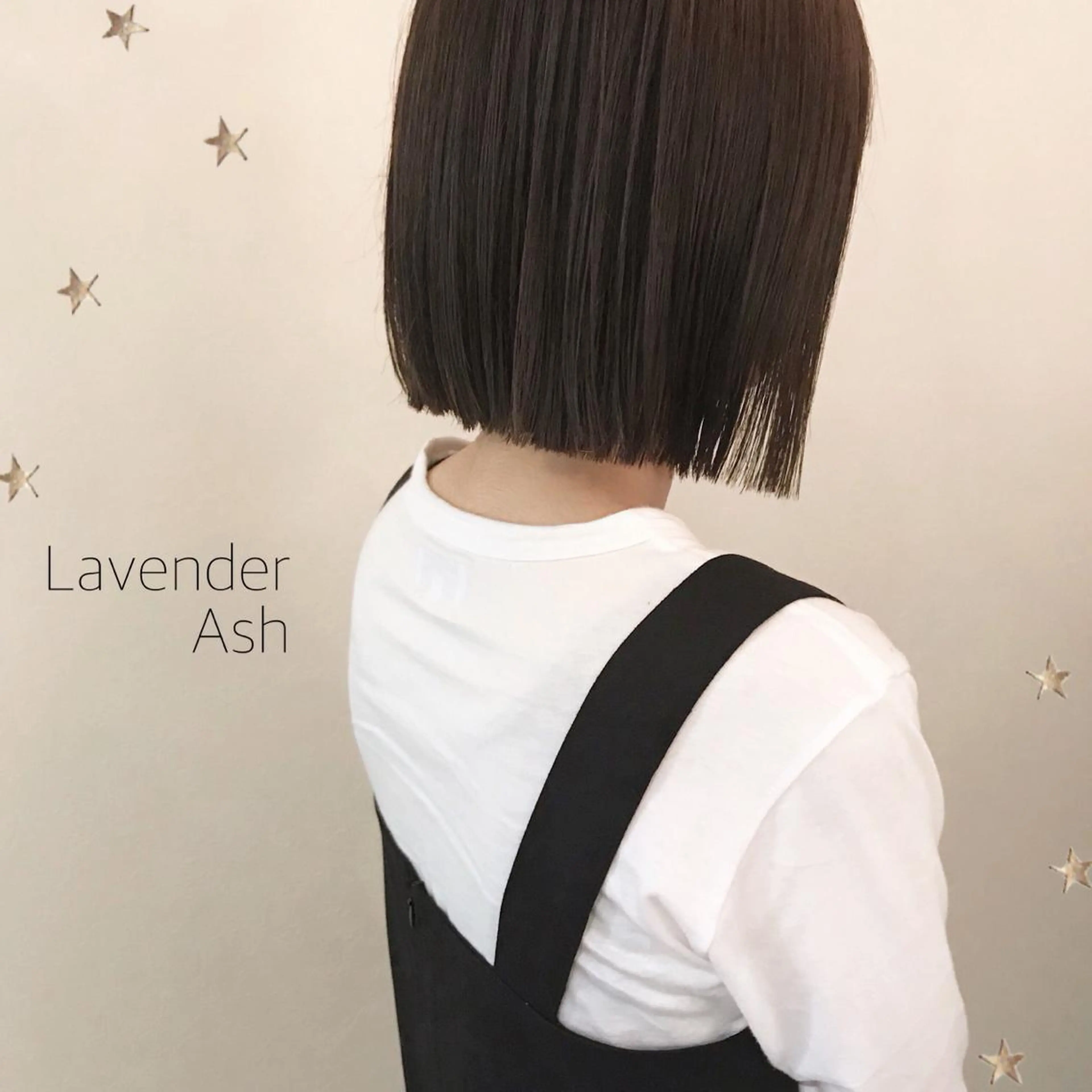 ミディアム カラー 市川 千夏のヘアスタイル