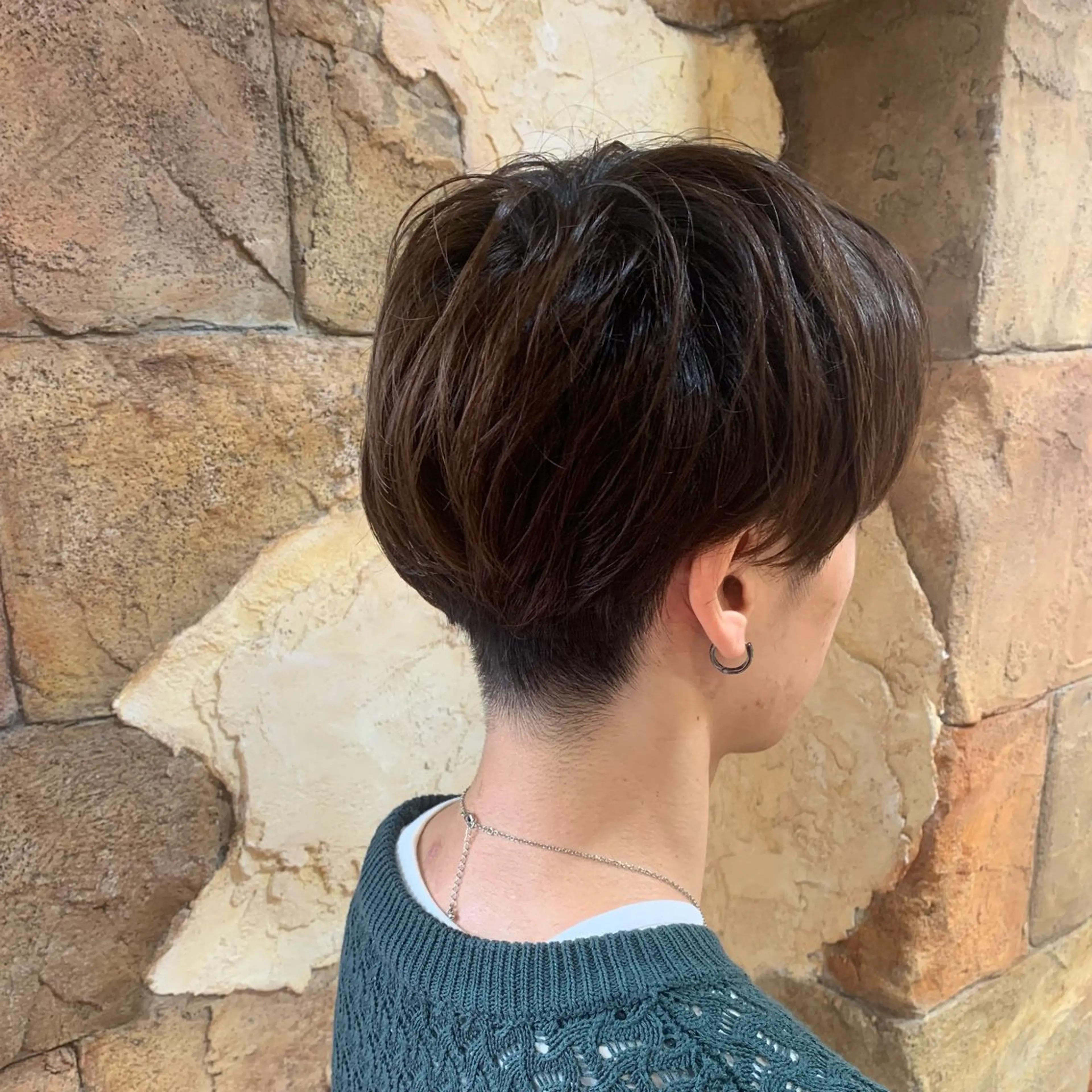 ショート メンズ マッシュ 刈り上げ しんぼり なおみのヘアスタイル