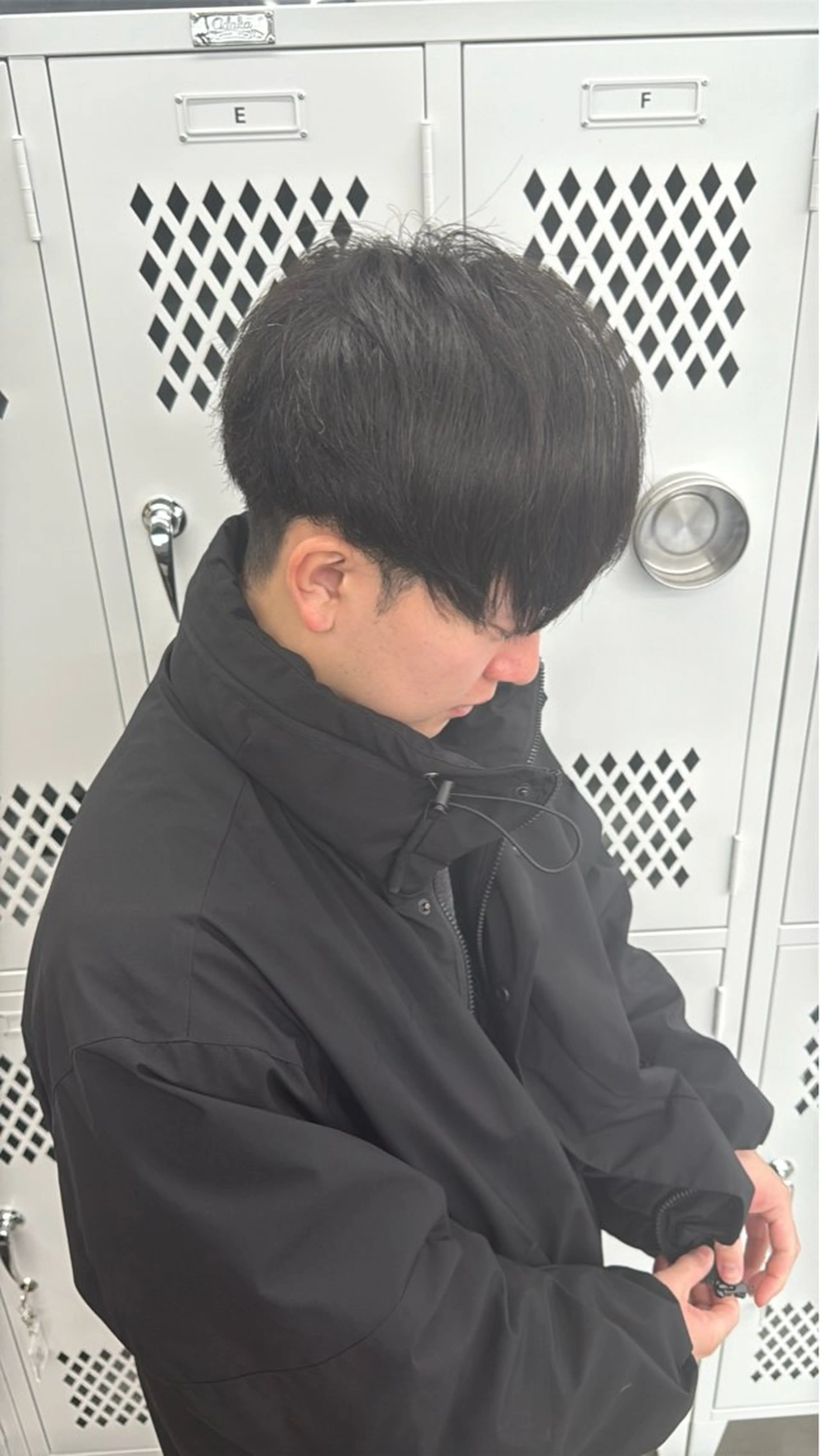 ミディアム ミディアムパーマ 韓国風ヘア わたる /カットモデル募集のヘアスタイル