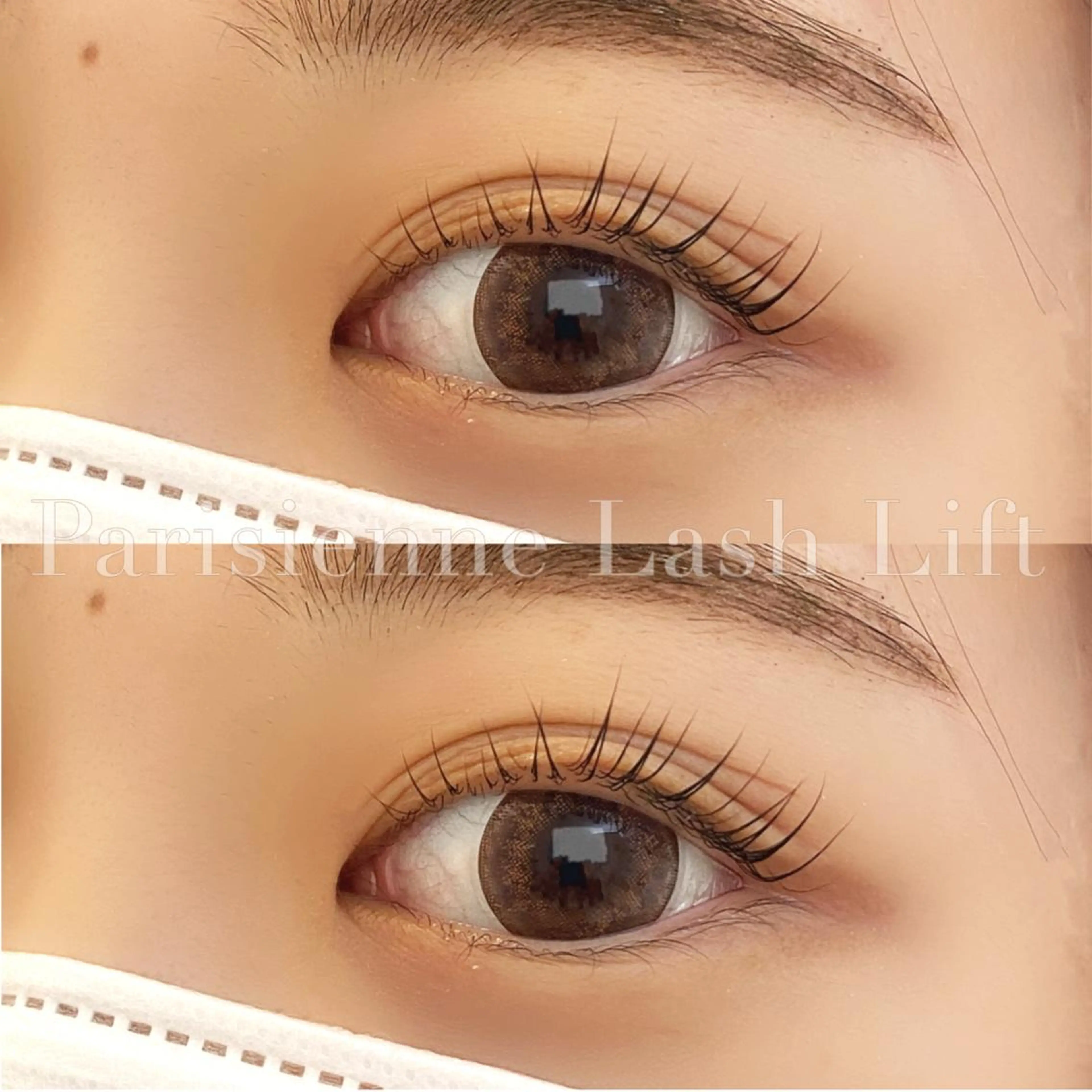 マツエク・マツパ パリジェンヌラッシュリフト 一重×まつ毛パーマ eyelash salon neo+のマツエク・マツパデザイン