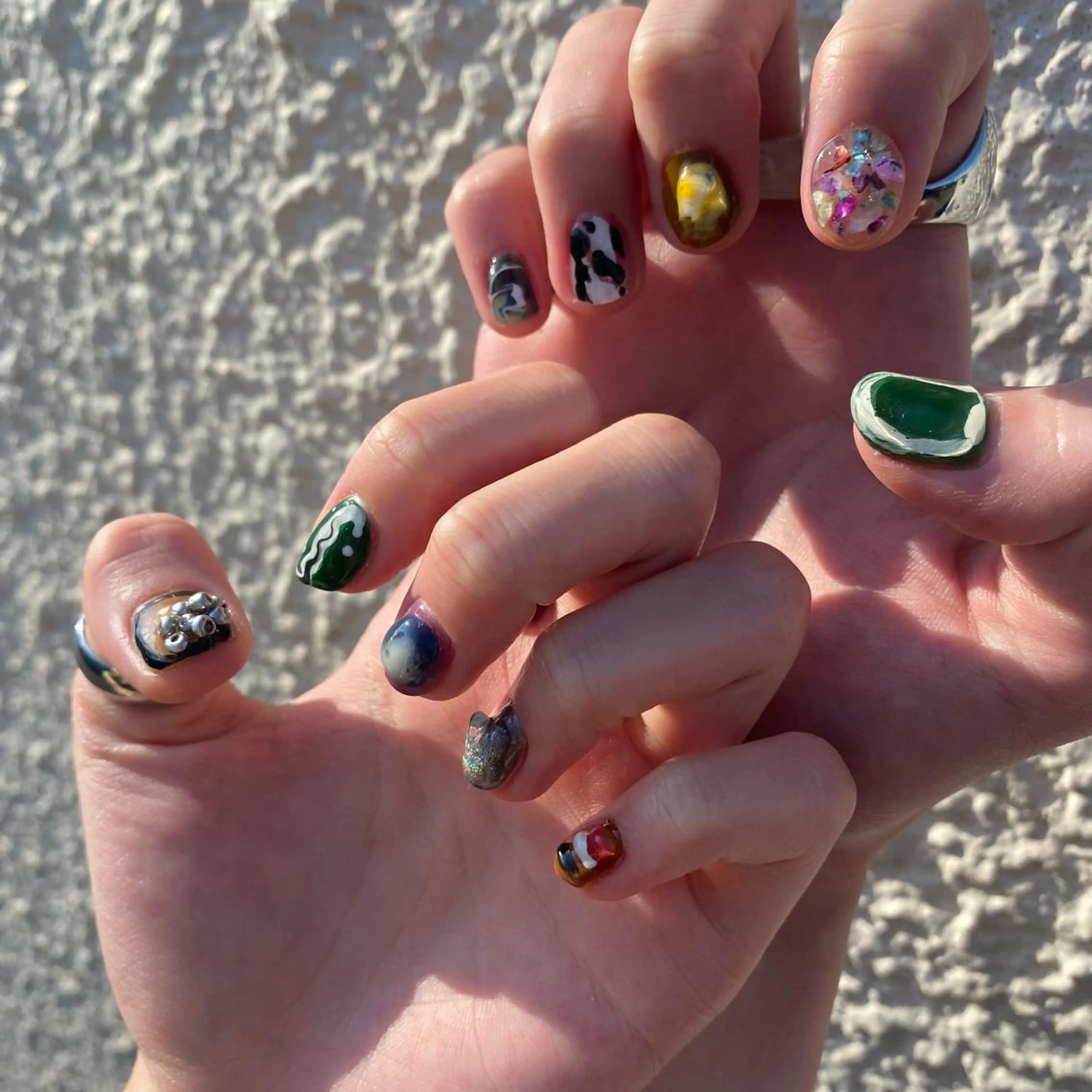 ネイル niconail 🧣ayu 📍烏山のネイルデザイン