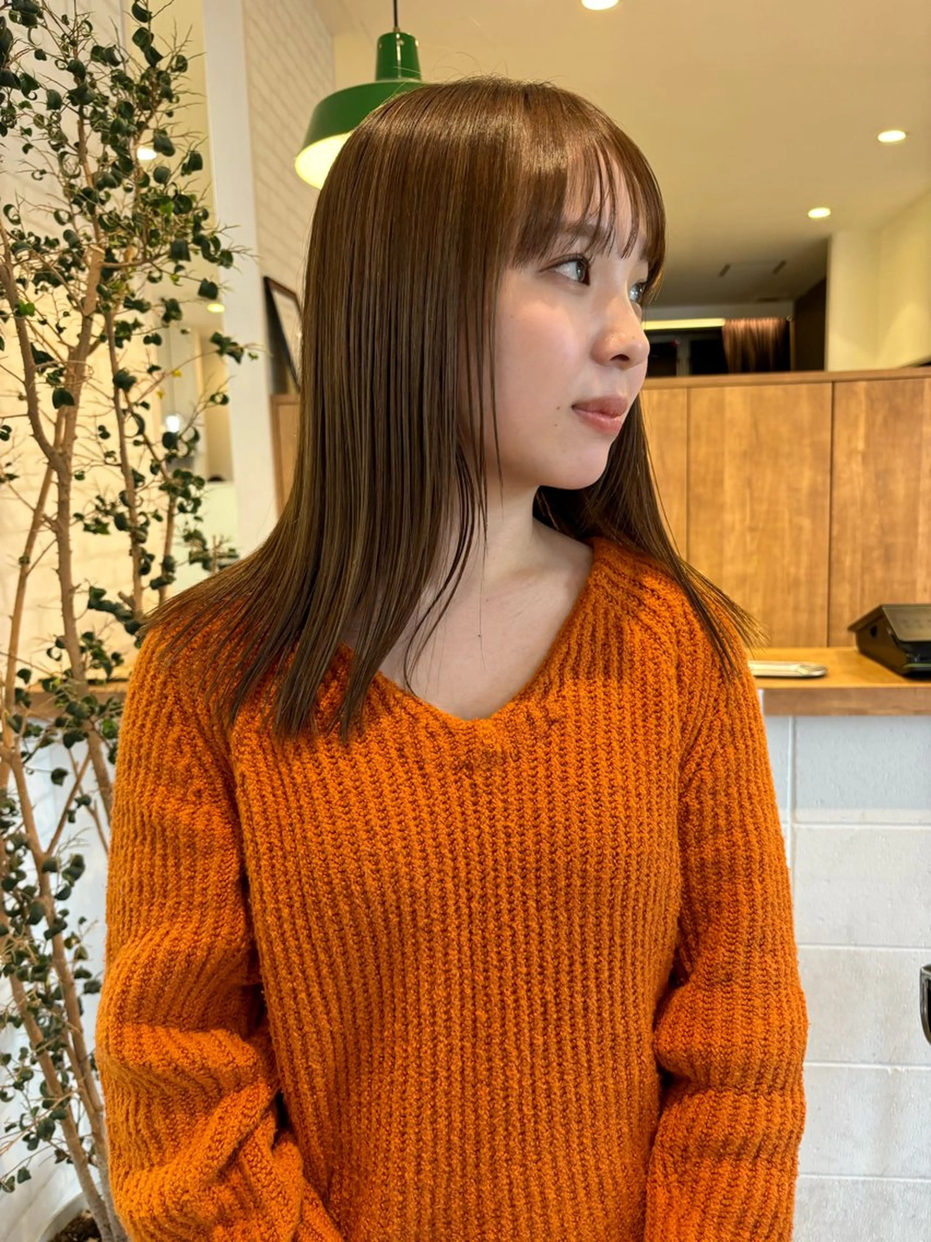 ミディアム カラー ヘアアレンジ ❣️倉敷❣️美髪 カラー能登一成のヘアスタイル