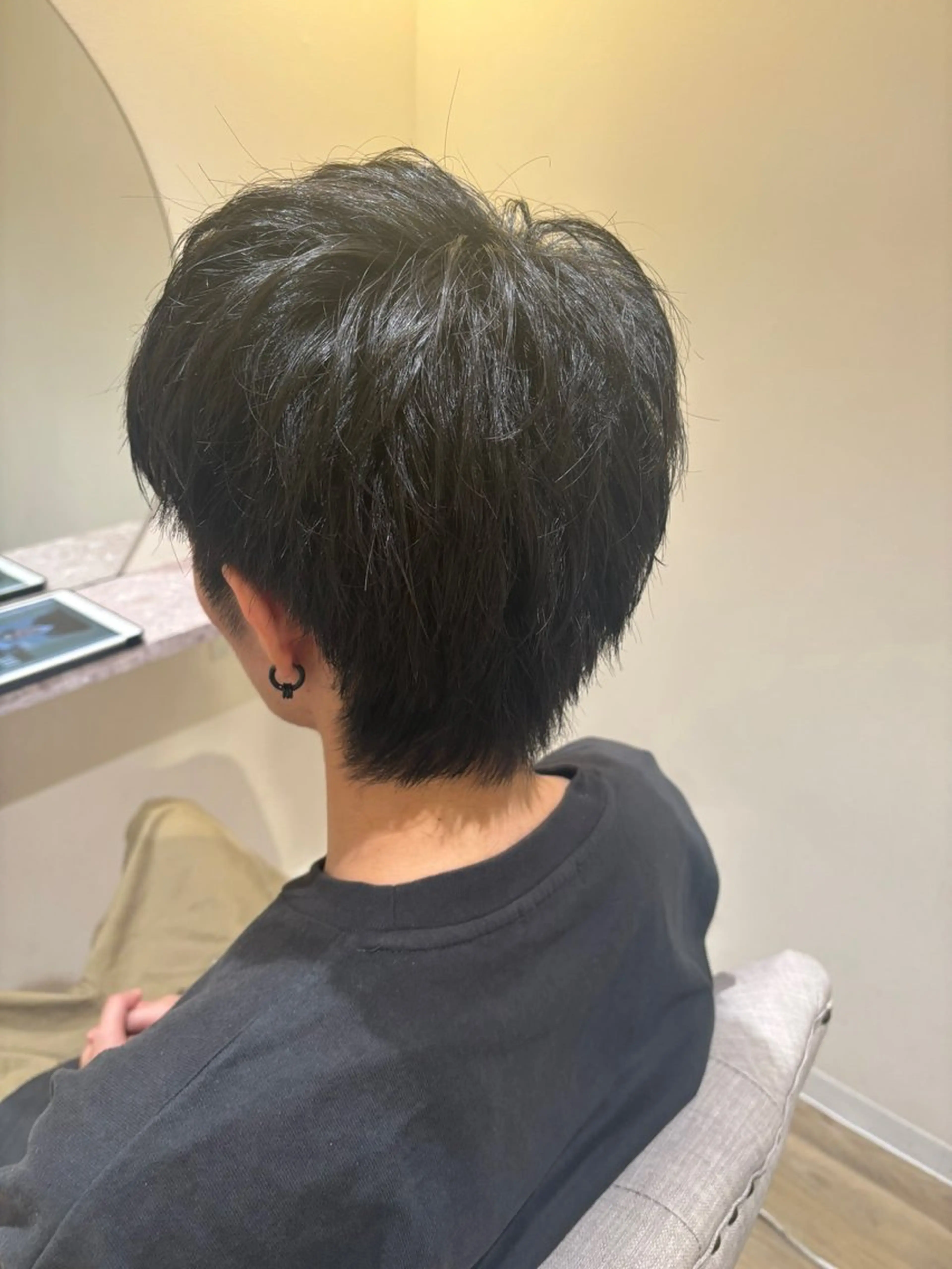ショート メンズ 中田 渚のヘアスタイル