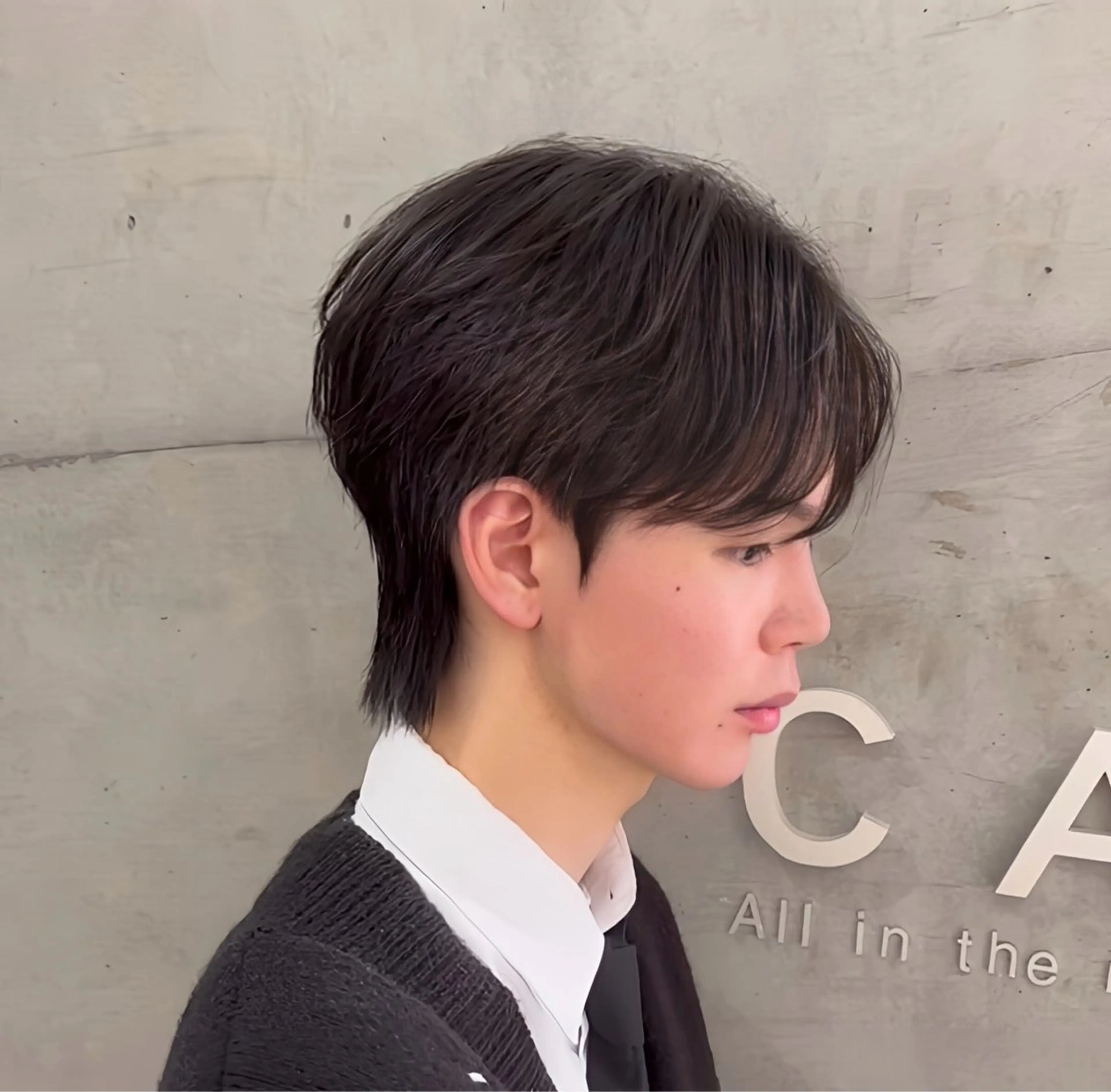 韓国風カルマパーマ🇰🇷30％OFFメニュー　韓国風の毛流れパーマになりたい方はぜひお任せ下さい！の写真