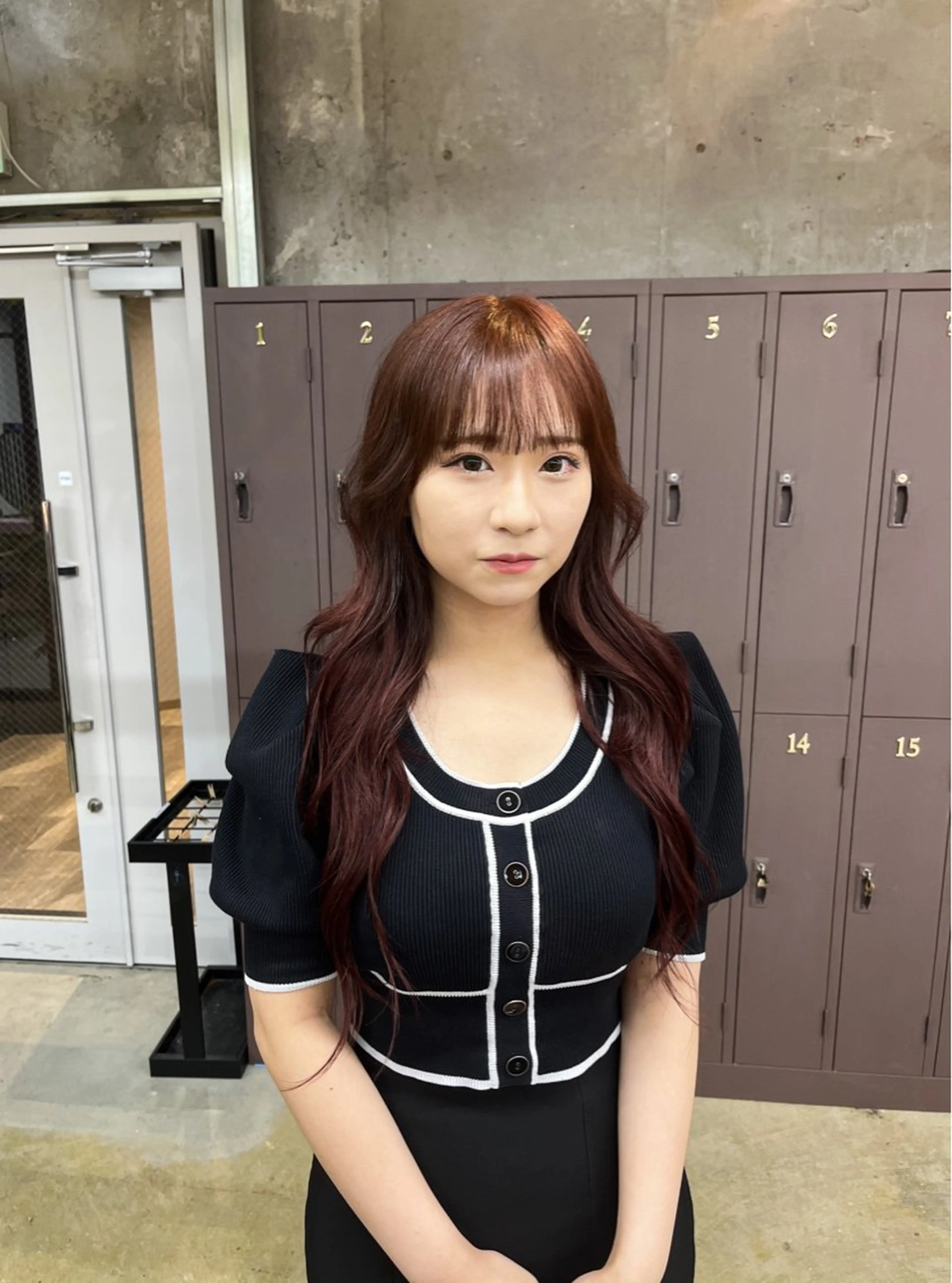 ロング 中江 友哉のヘアスタイル