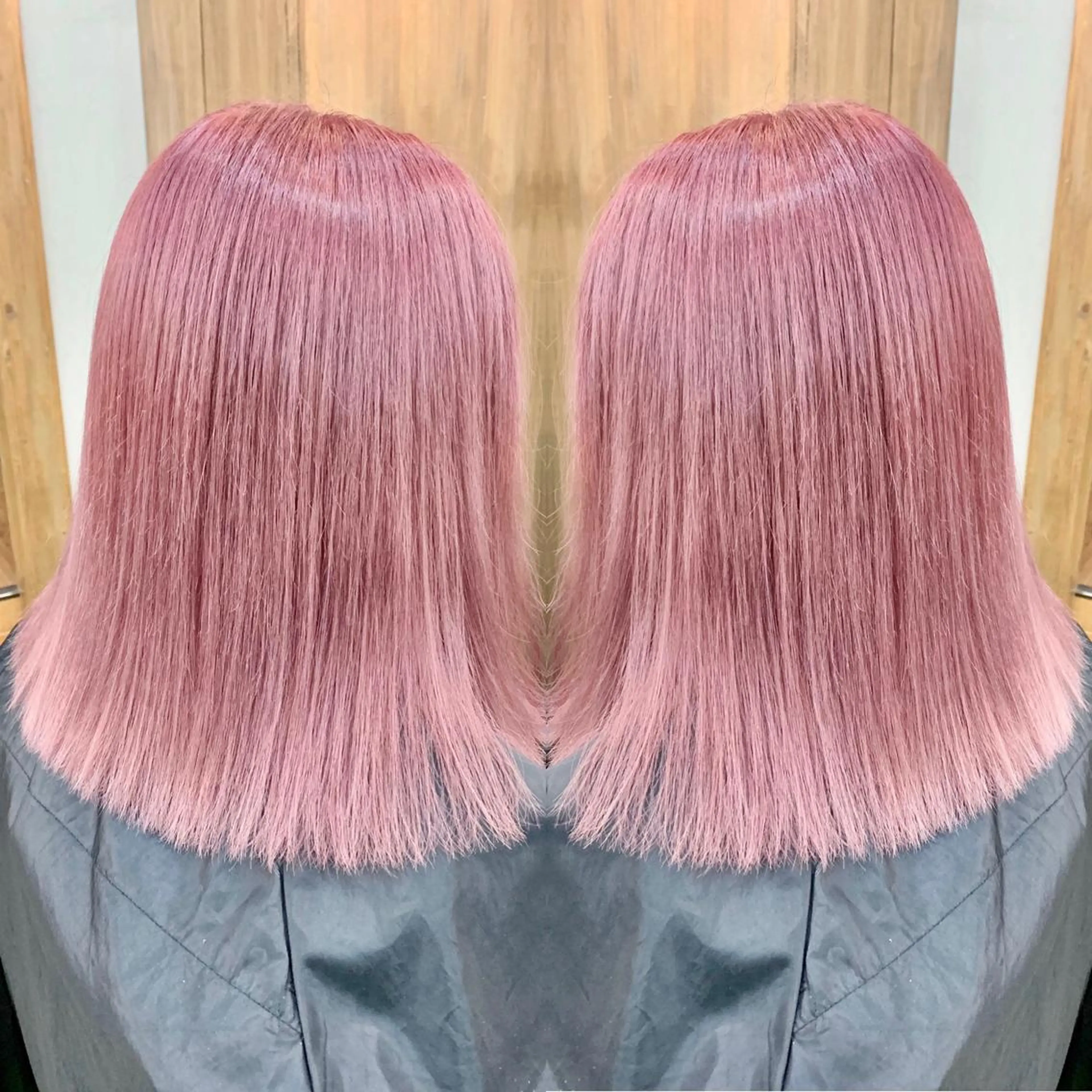 ミディアム カラー ネイル マツエク・マツパ ピンクカラー カラーマツエク ピンク ブリーチ特化 / share 元太のヘアスタイル