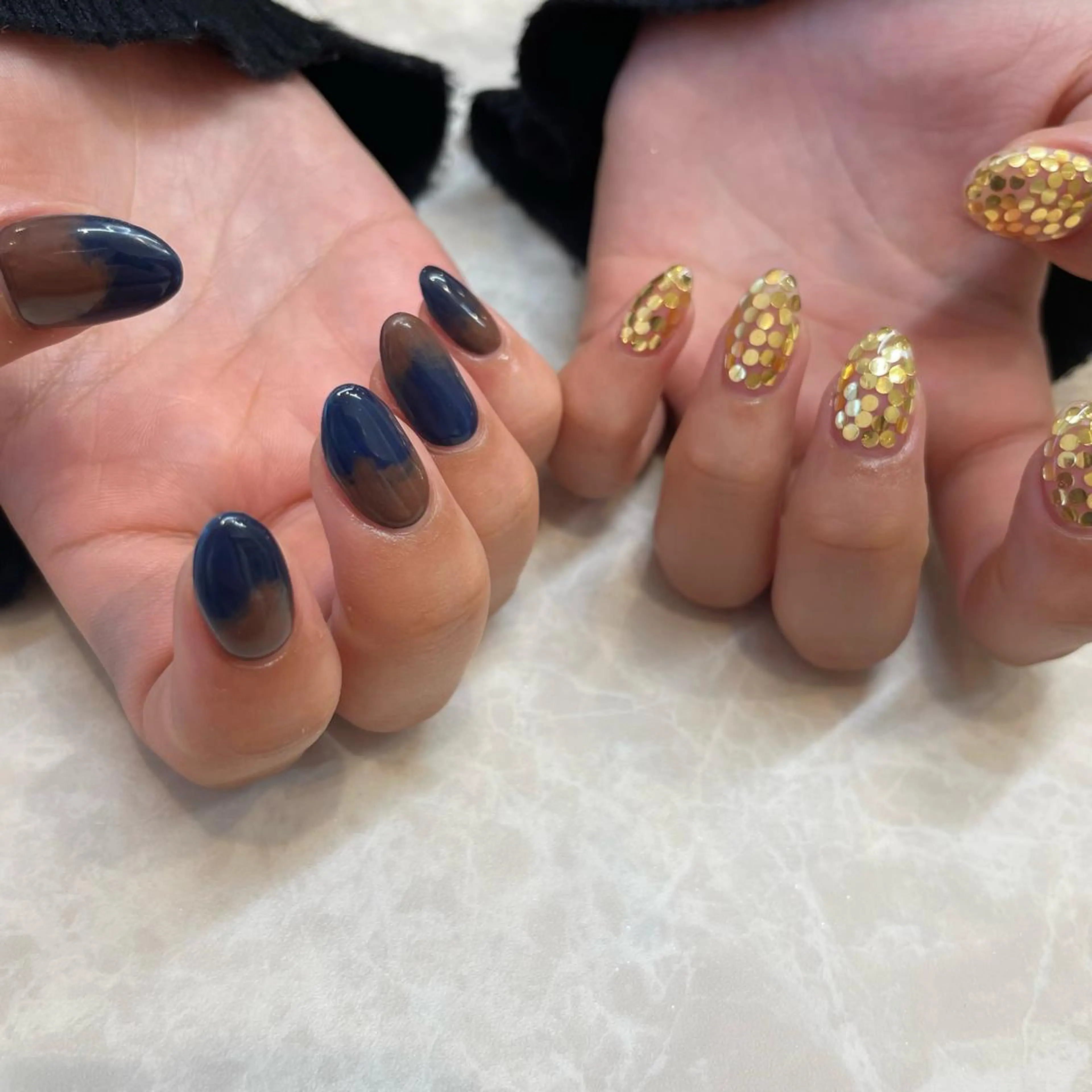 ネイル キラキラネイル ニュアンスネイル FILU MIA.のマツエク・マツパデザイン