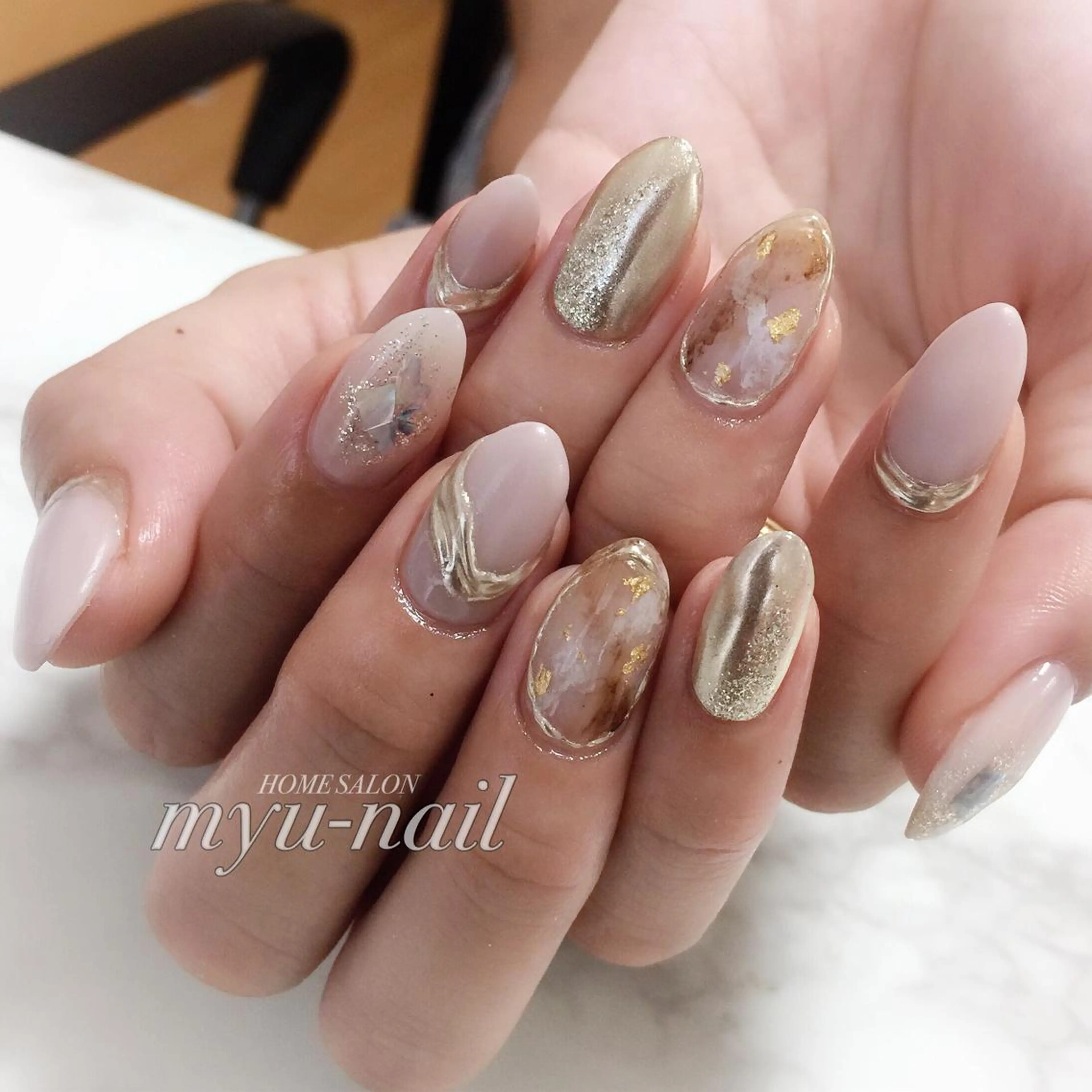 ネイル ホームサロン myu-nailのネイルデザイン