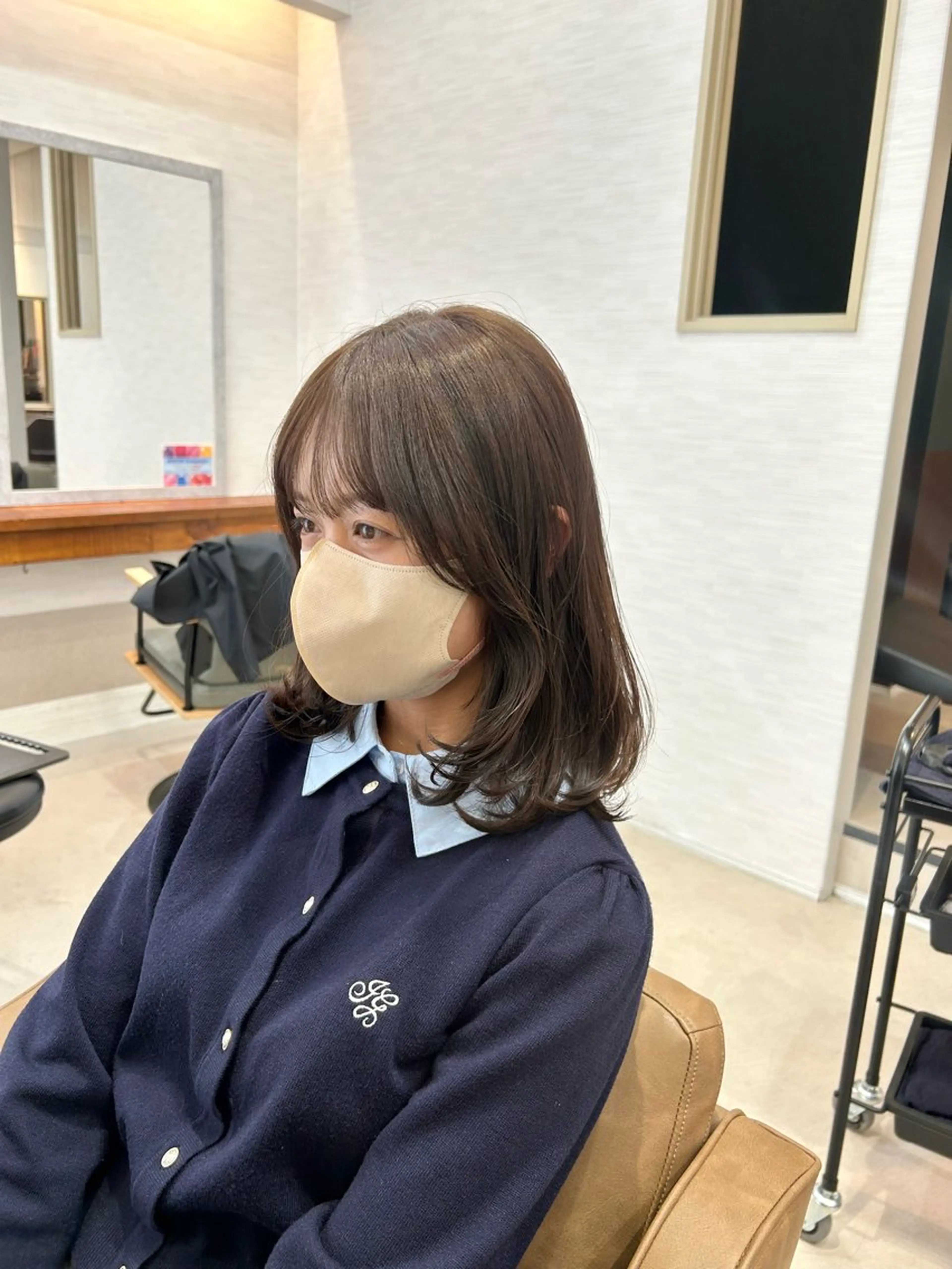 【迷ったらこれ🎀】カット+カラー+AujuaベースTR🥣の写真