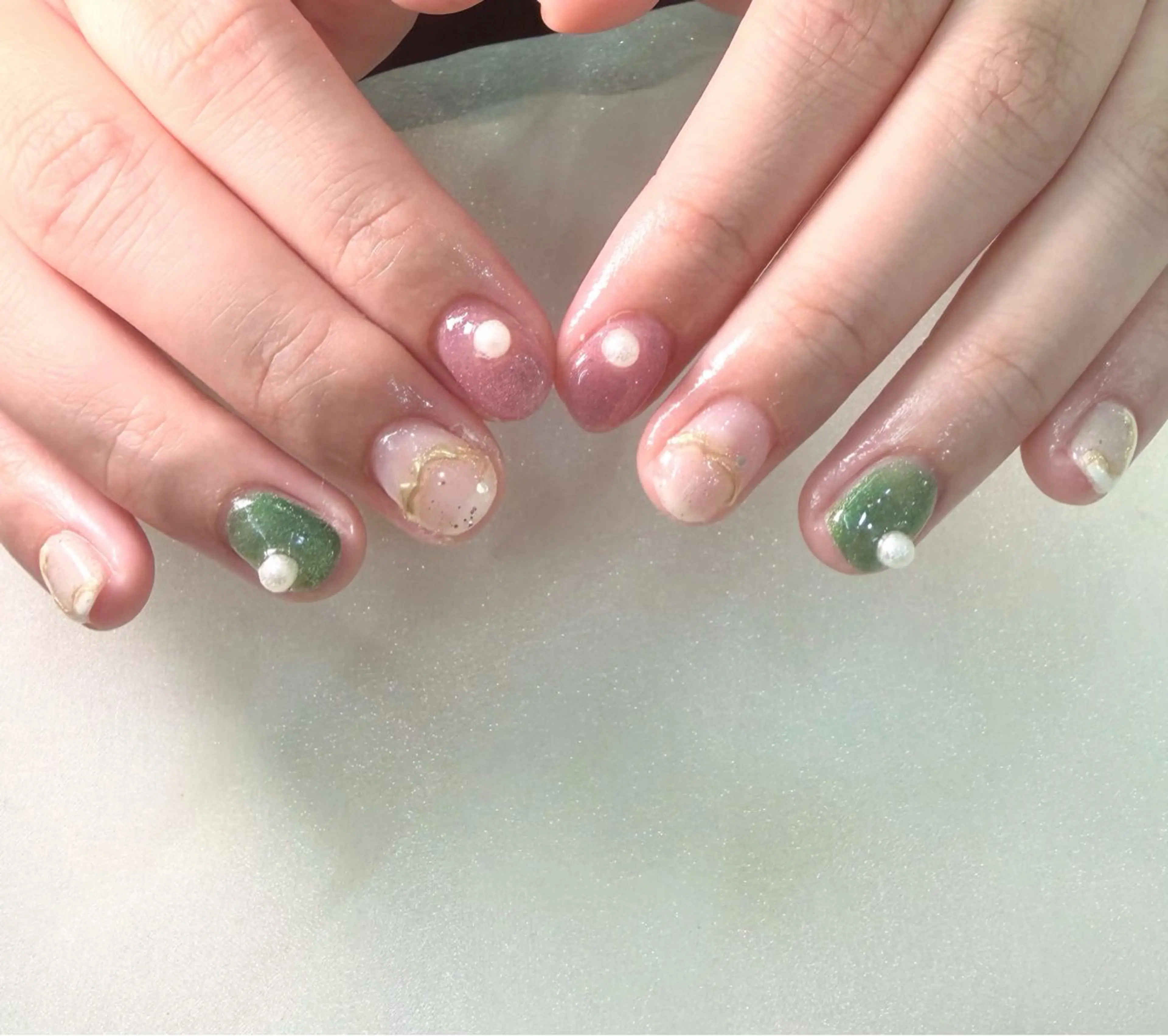 ネイル ハンドネイル nail salon quartettoのネイルデザイン