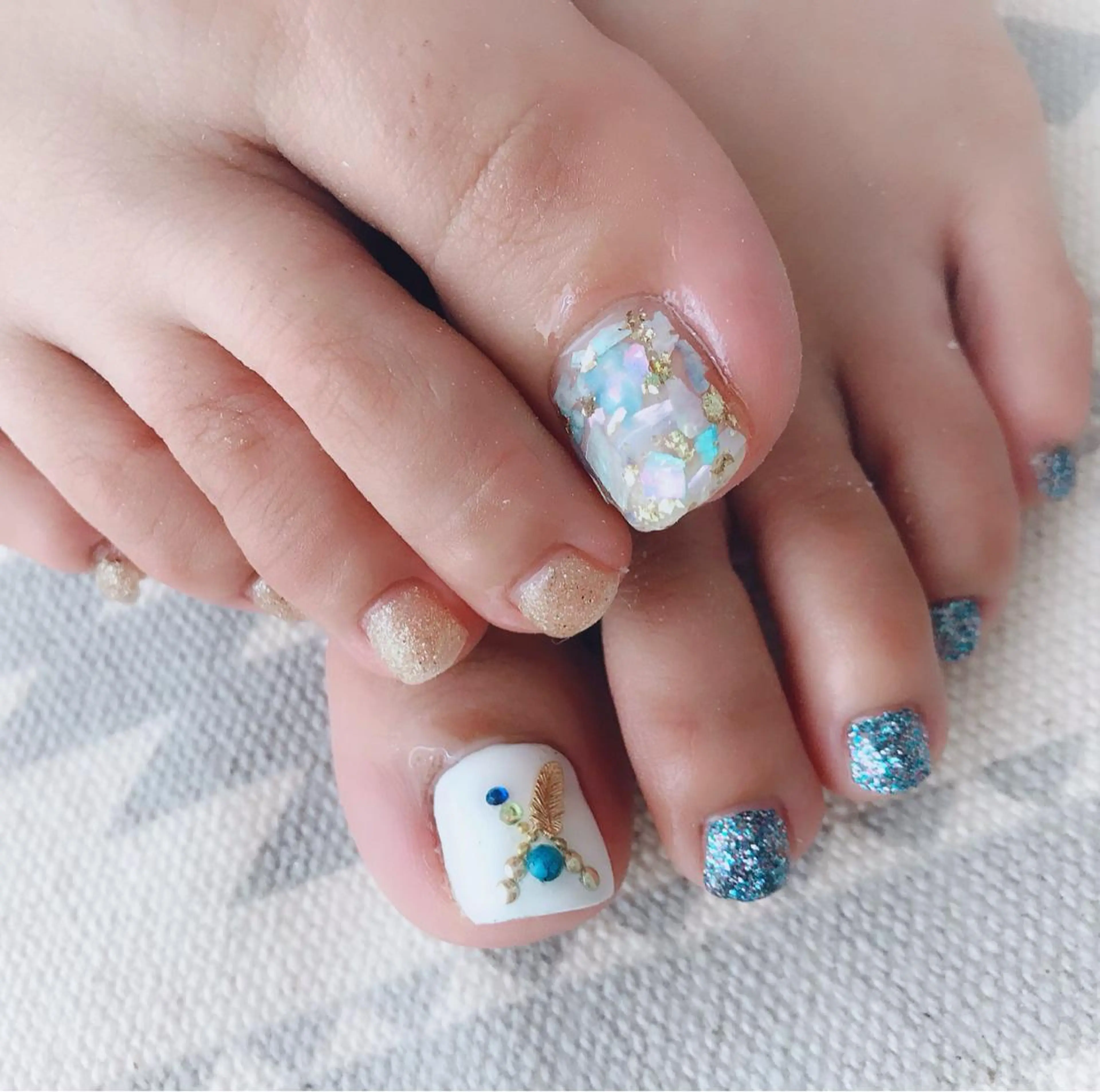 ネイル フットネイル エース ネイルのネイルデザイン